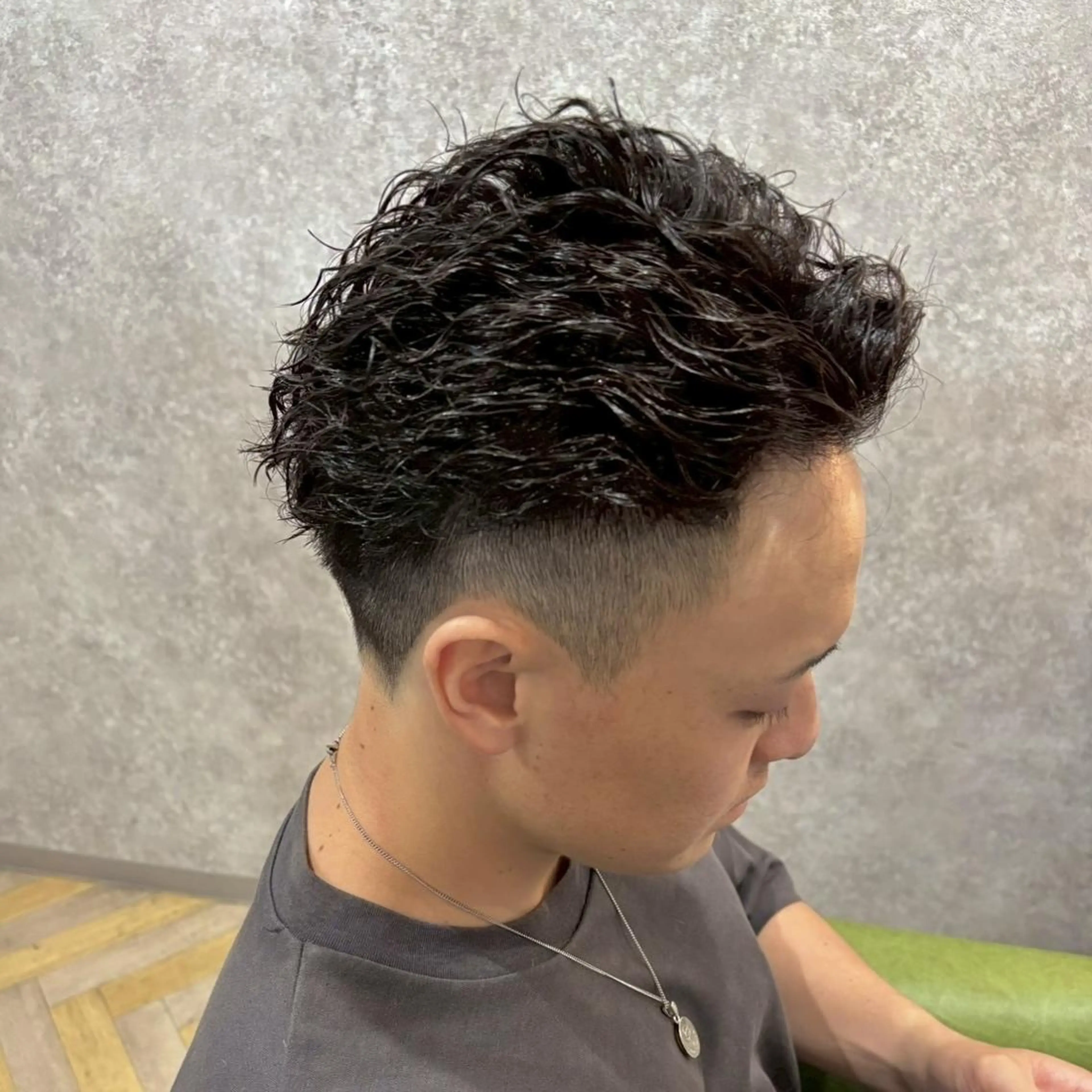 パーマ メンズ Labimani 吹田店のヘアスタイル