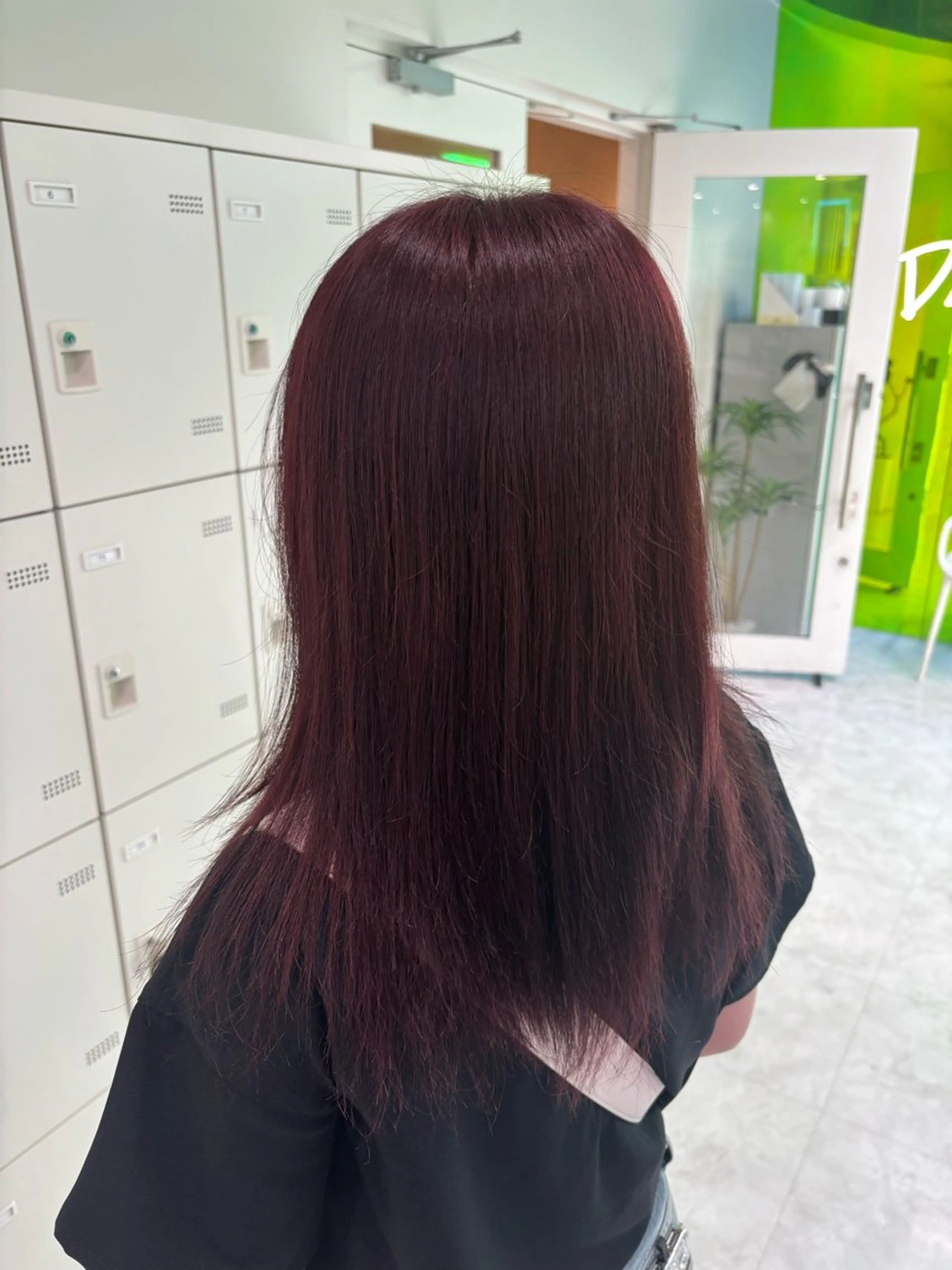 ロング カラー ヘアカラー トリートメント ヘッドスパ ヘアセット ブリーチなし透明感 ×縮毛矯正🤍ユウのヘアスタイル