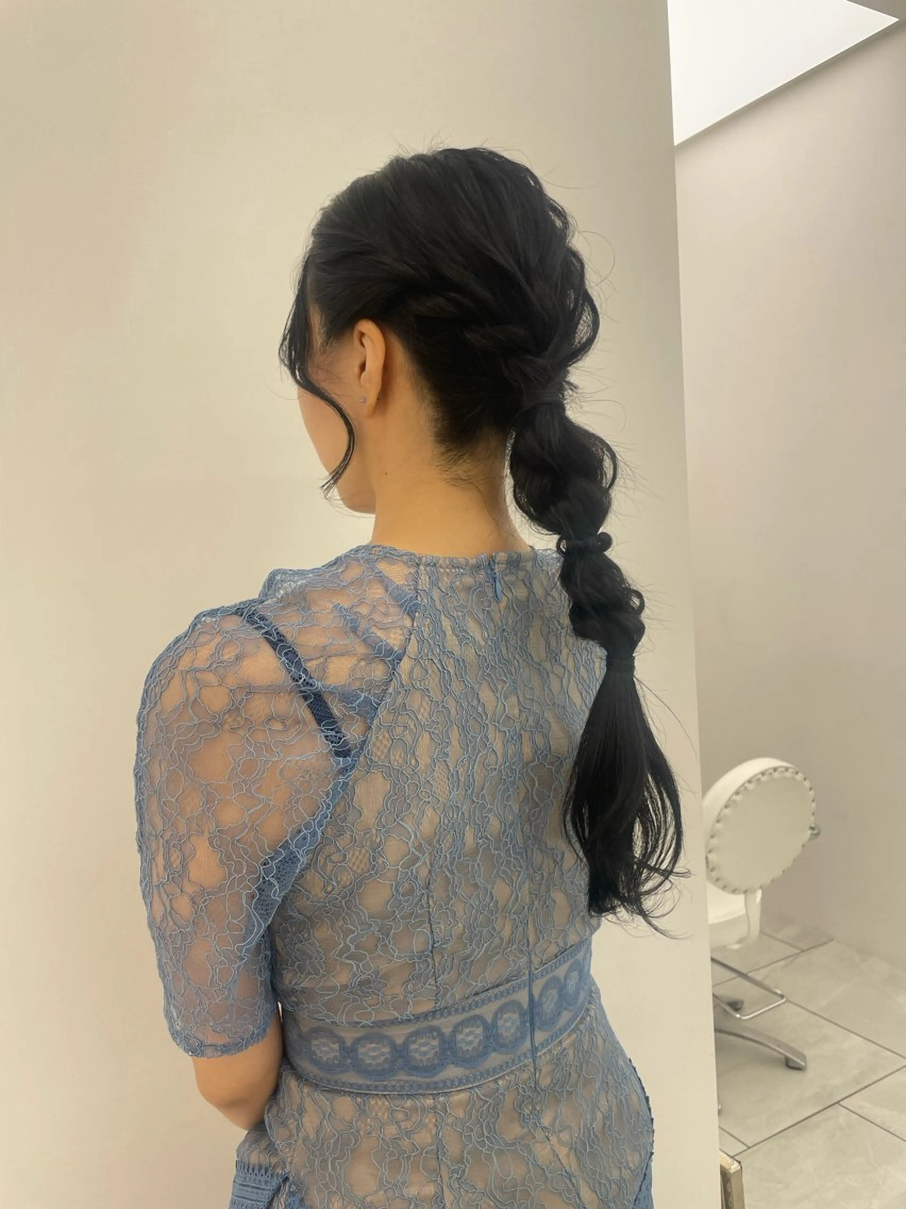 ロング ヘアアレンジ CARELLY 流山おおたかの森所属・CARELLY Rukaのマツエク・マツパデザイン