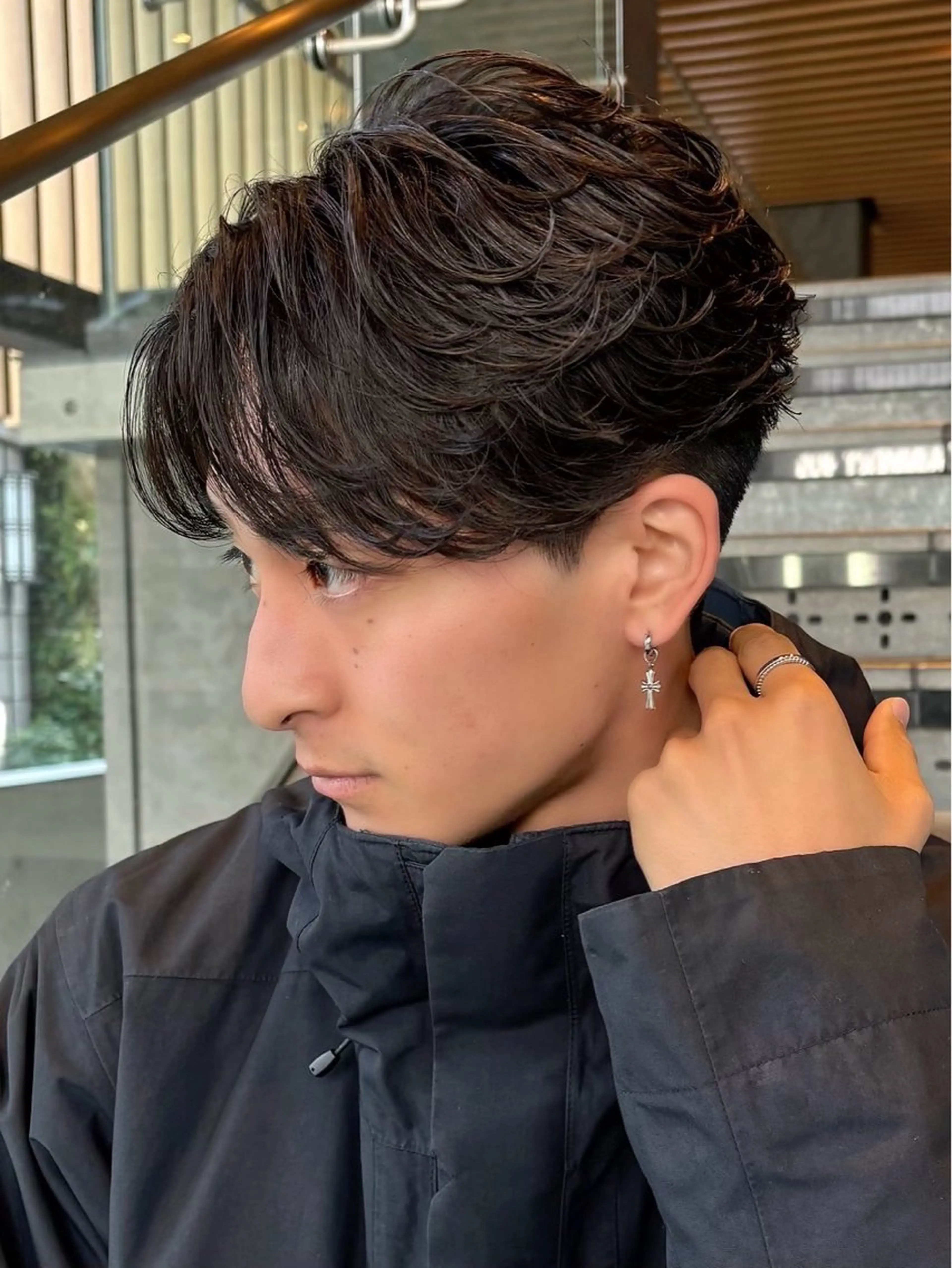 パーマ メンズ カット パーマ mihoko/ ニュアンスパーマのヘアスタイル