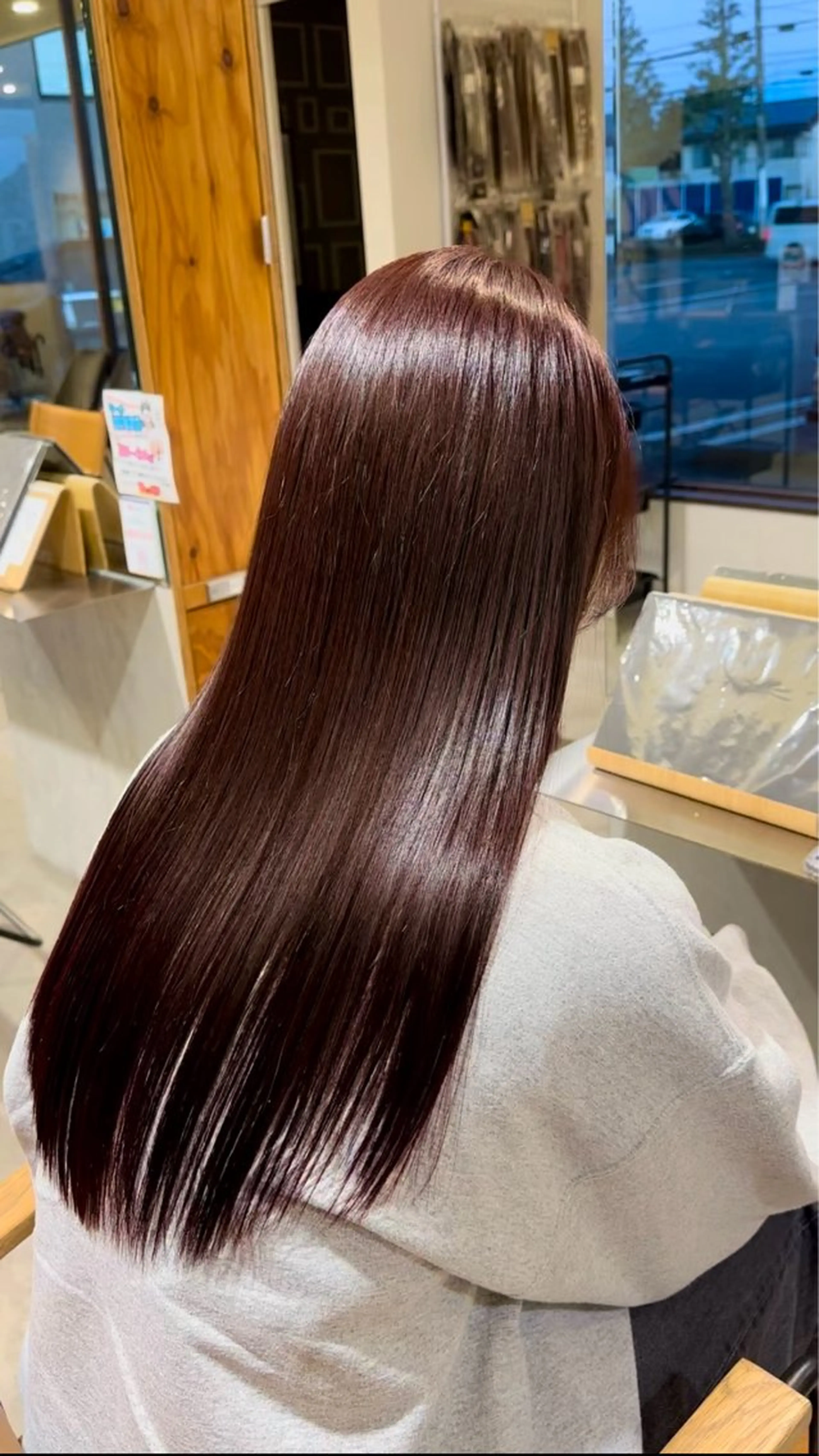 ロング カラー トリートメント 酸熱トリートメント 各務原/カラー/ブリ ーチお任せください！のヘアスタイル