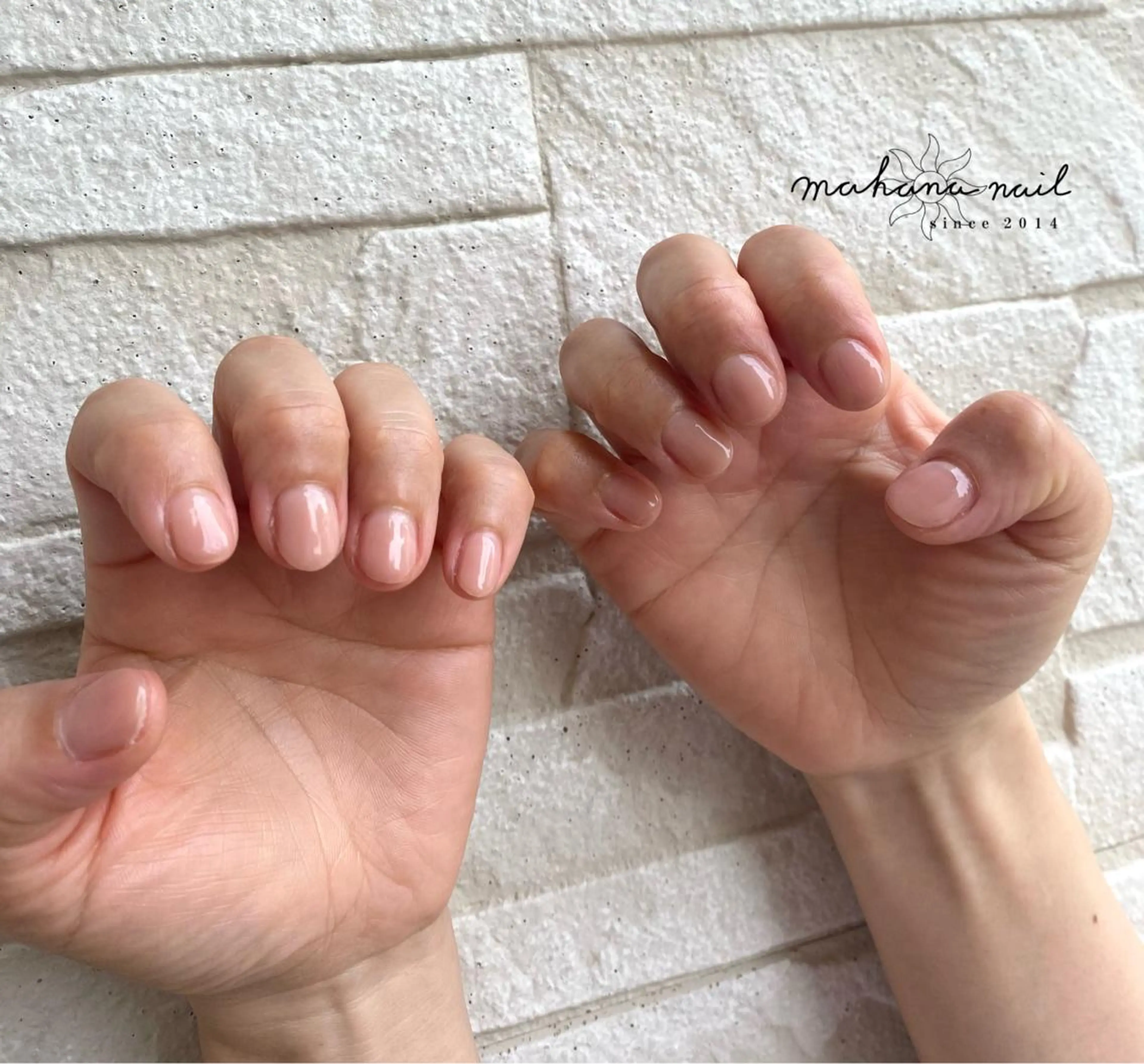 ネイル ワンカラーネイル mahana nailのネイルデザイン