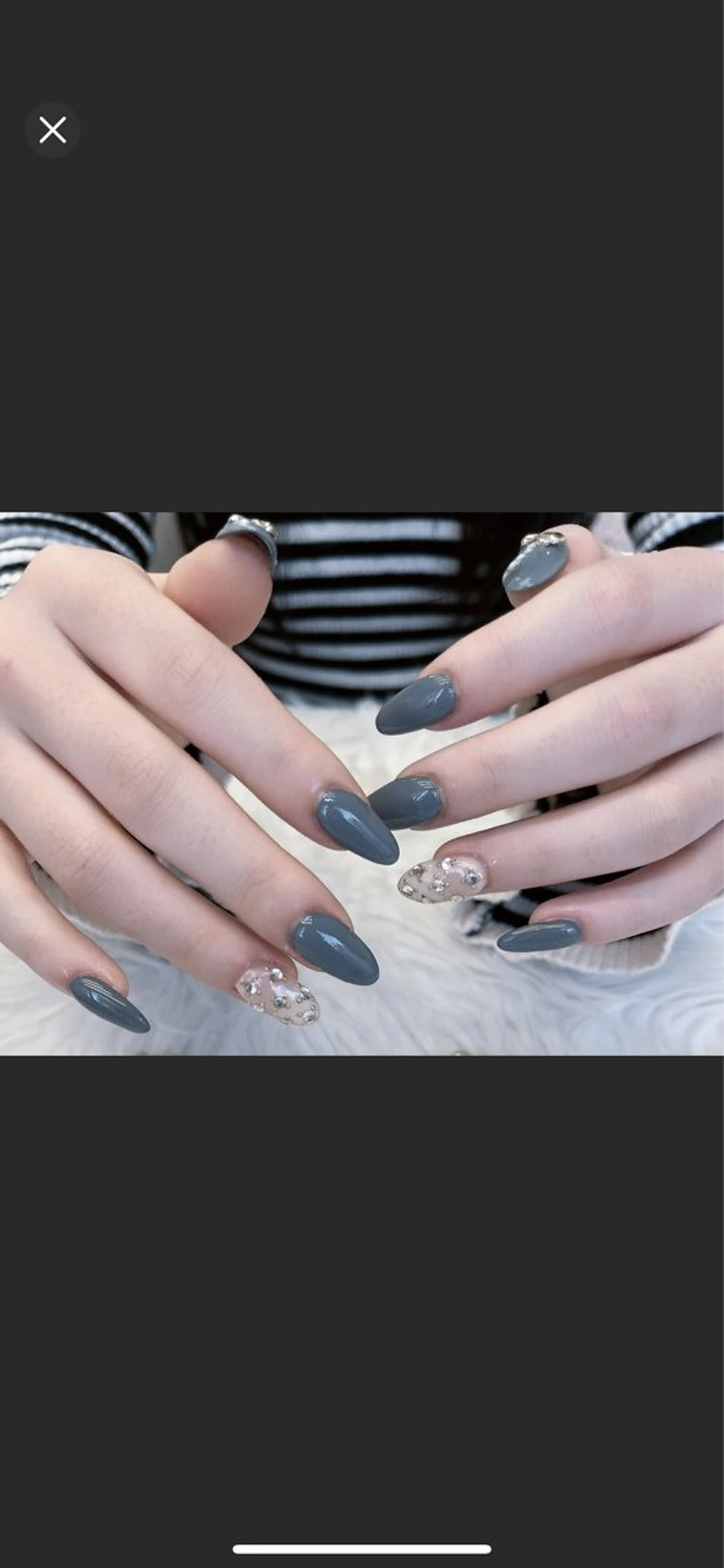 ネイル ハンドネイル ネイルサロンAiri 長さ出し·シンプルのネイルデザイン