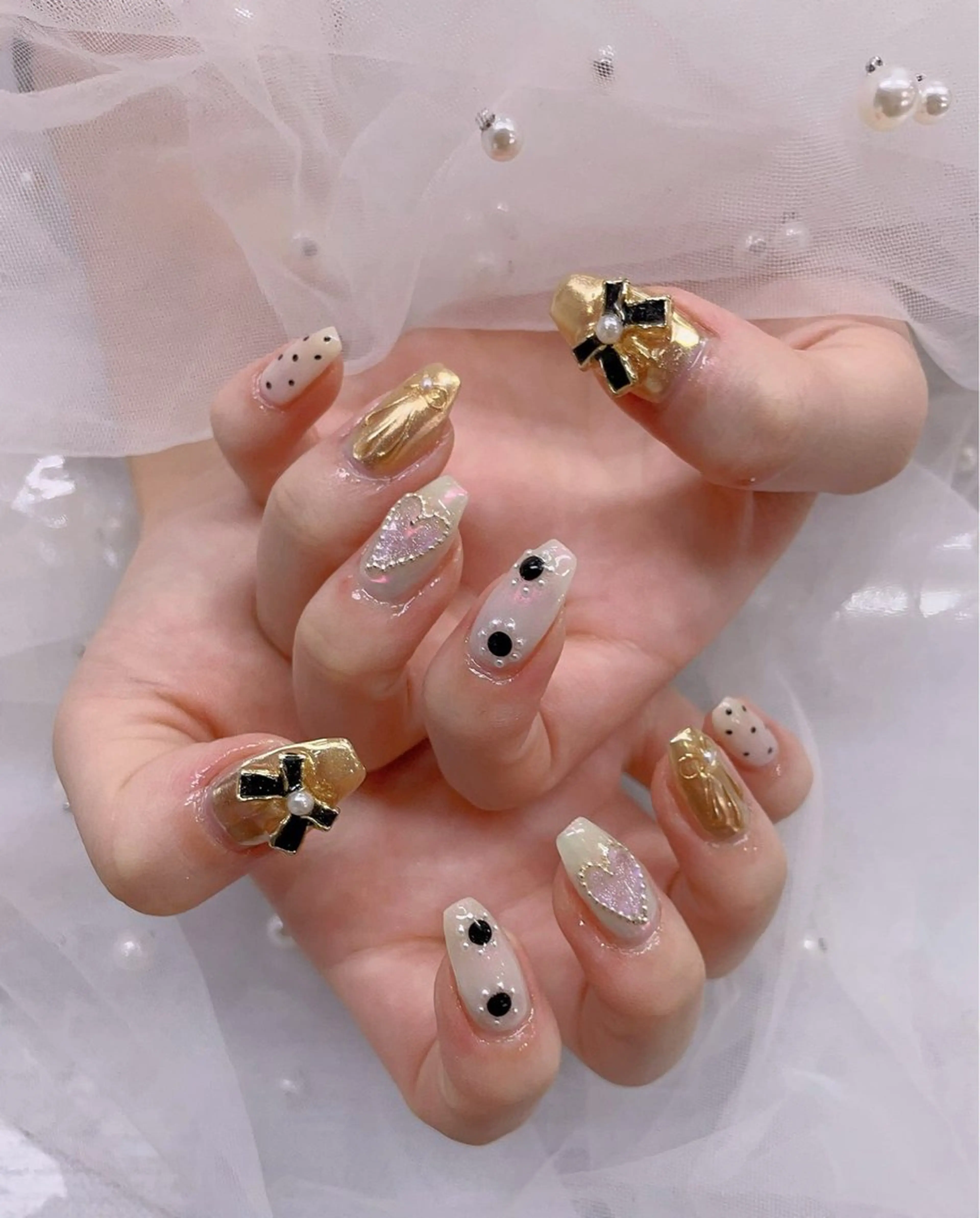 ネイル ラベンダー💖日暮里 ルル💖ネイルのネイルデザイン