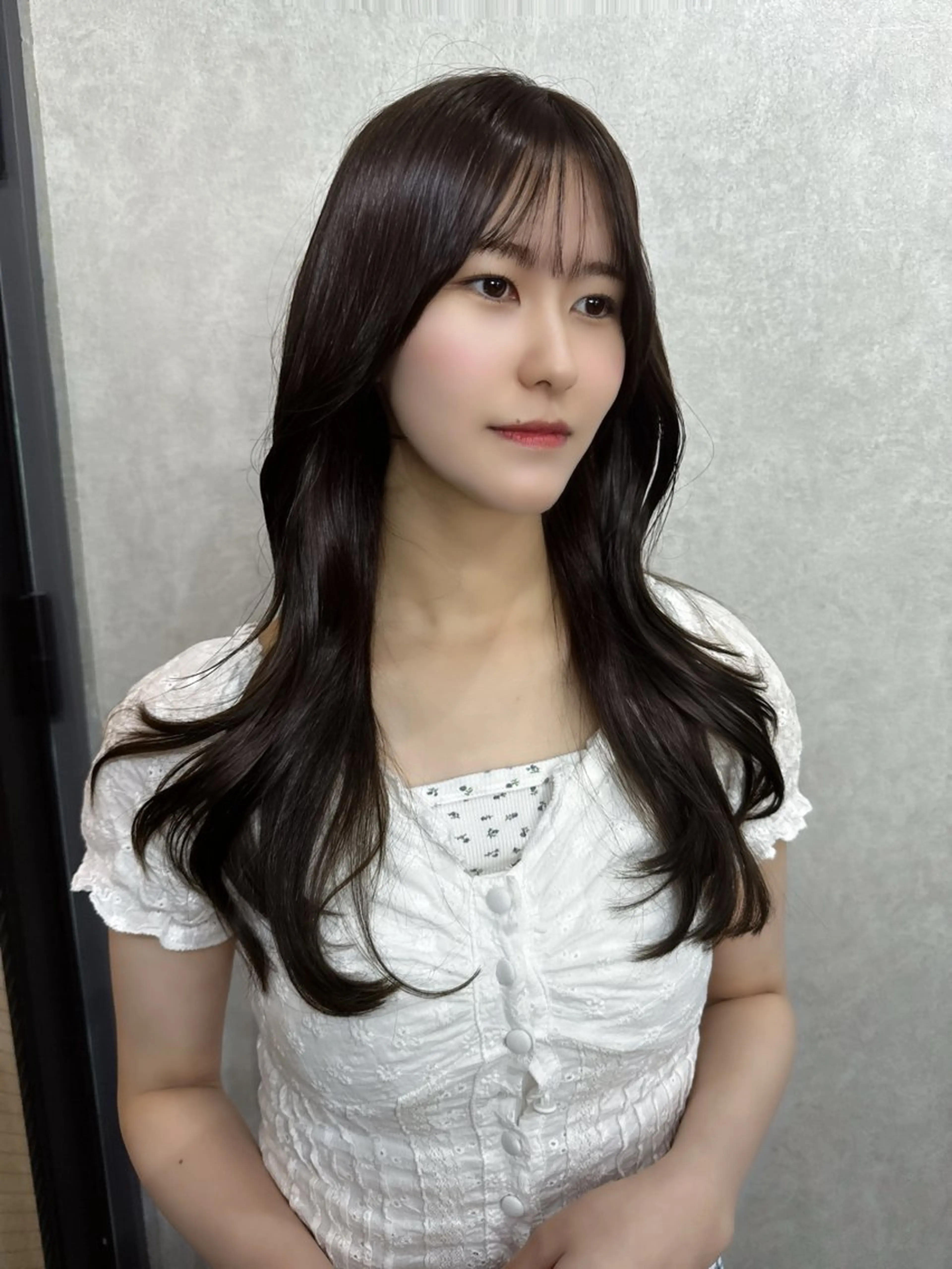 ロング カラー レイヤーカット AIRI layer cut hairのヘアスタイル