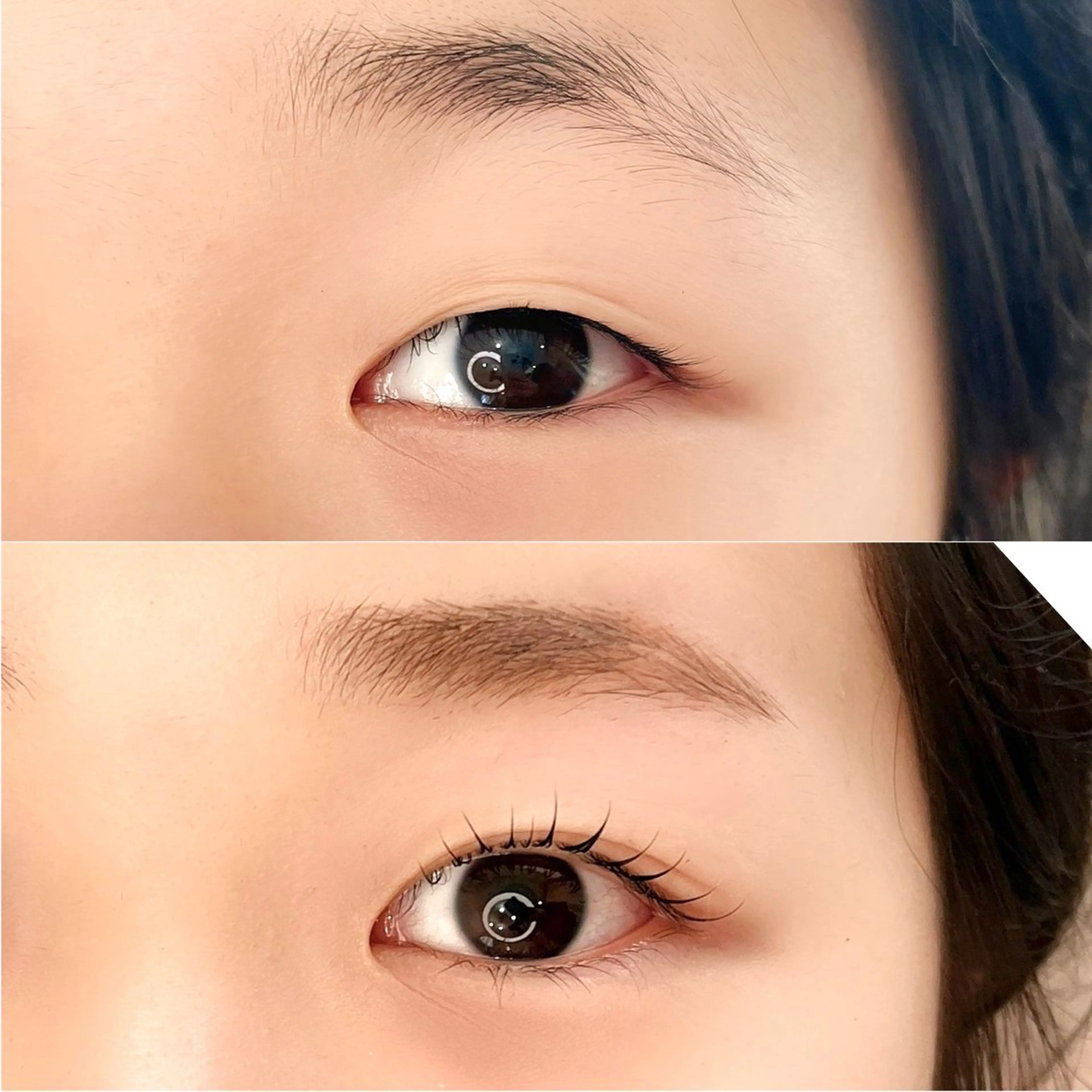 まつ毛パーマ&美眉スタイリングセットの写真