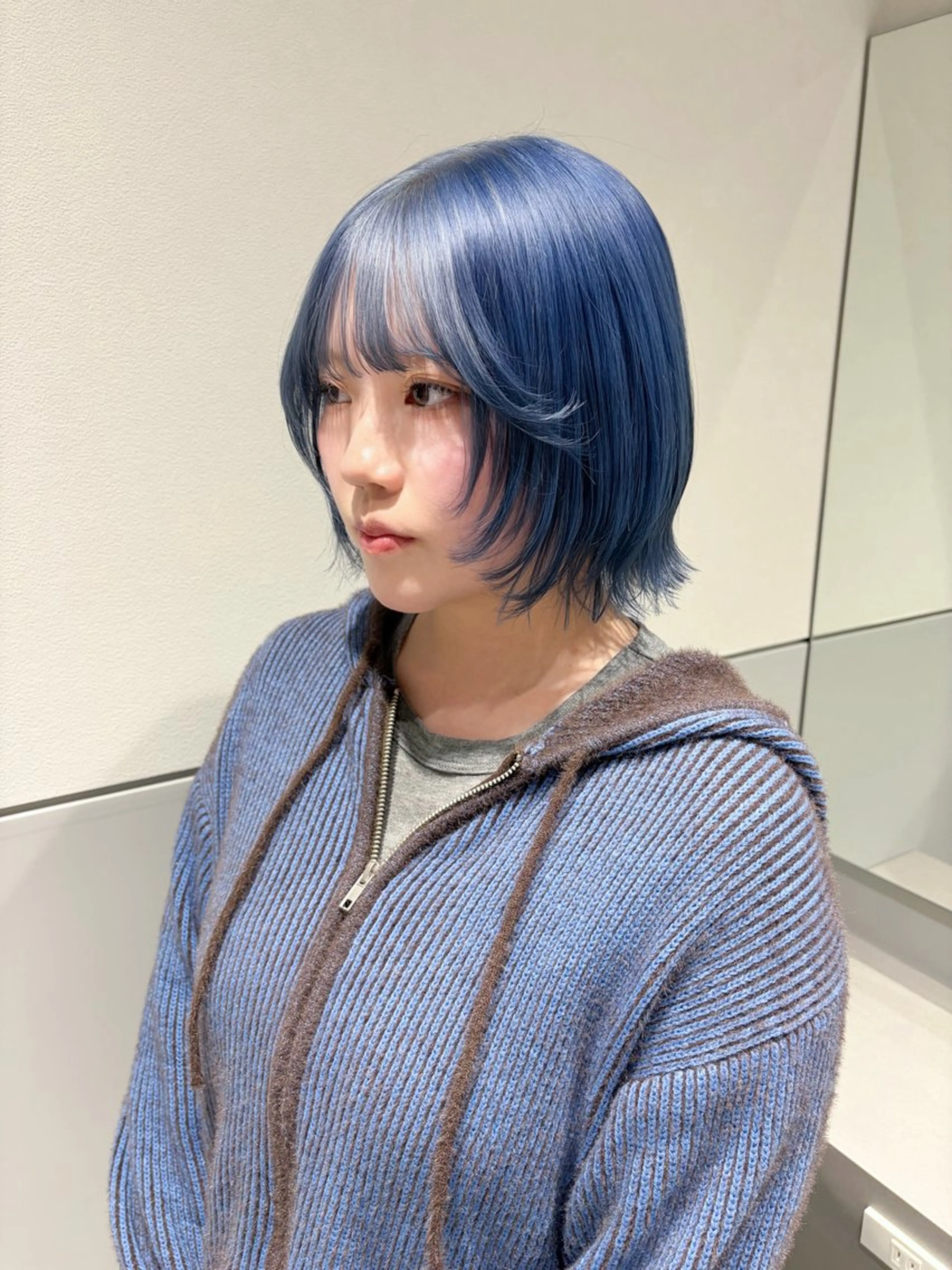 ꒰ 🍀-𝙊𝙋𝙀𝙉-記念30%OFF✨꒱ カット➕ケアブリーチ➕カラー➕髪質改善トリートメントの写真