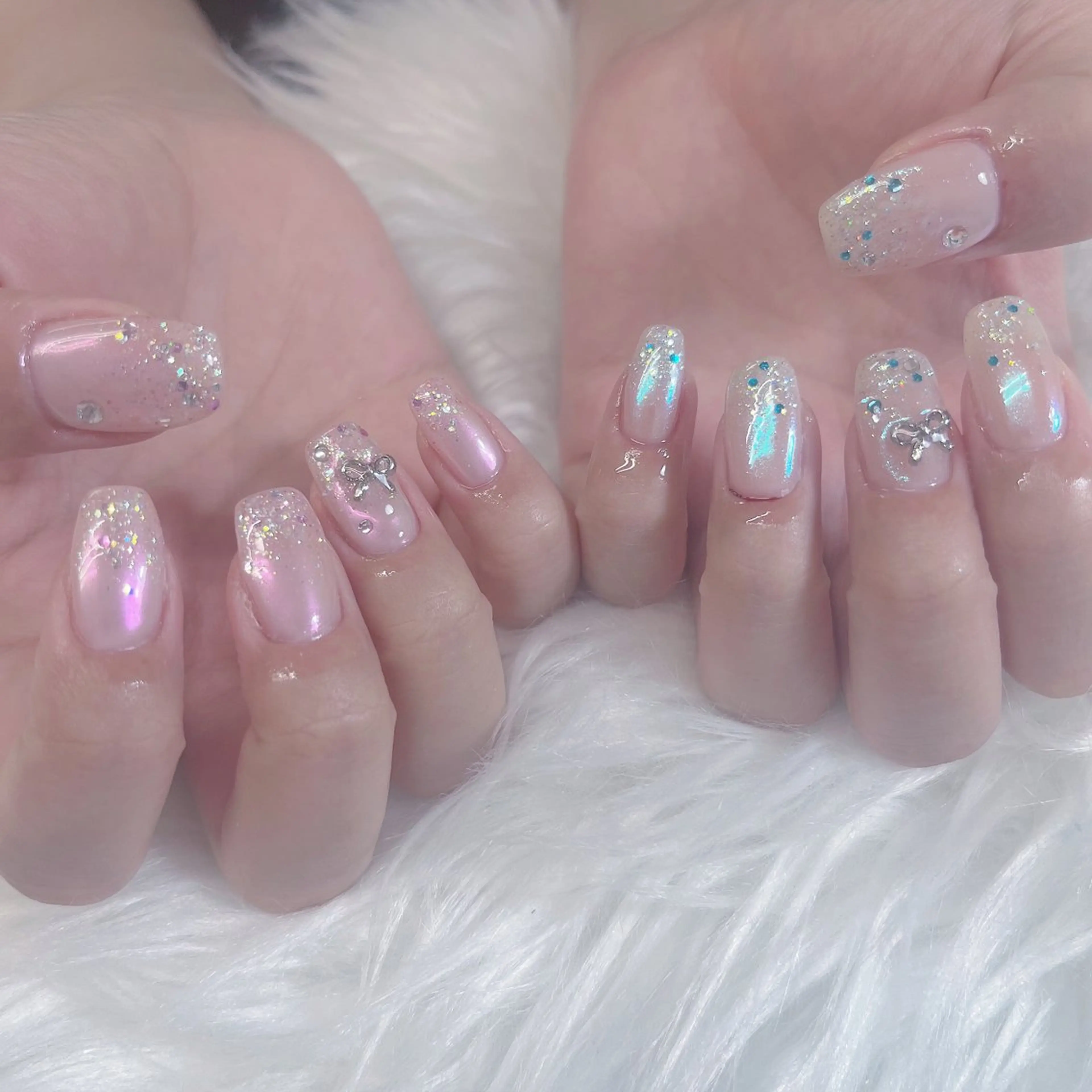 ネイル ハンドネイル Maya 🧊🫧‪のネイルデザイン