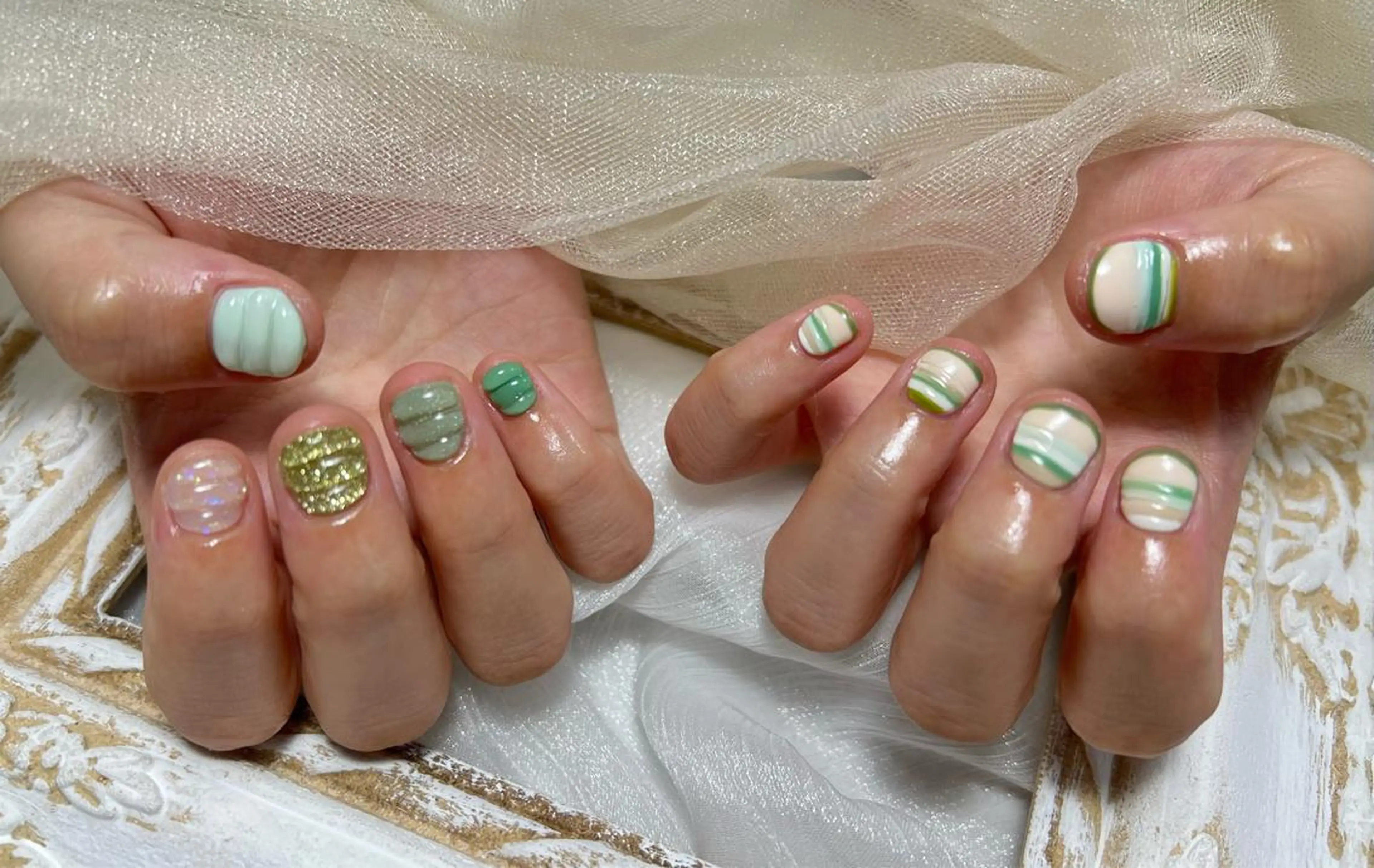 ネイル Una ☀️☀️のネイルデザイン