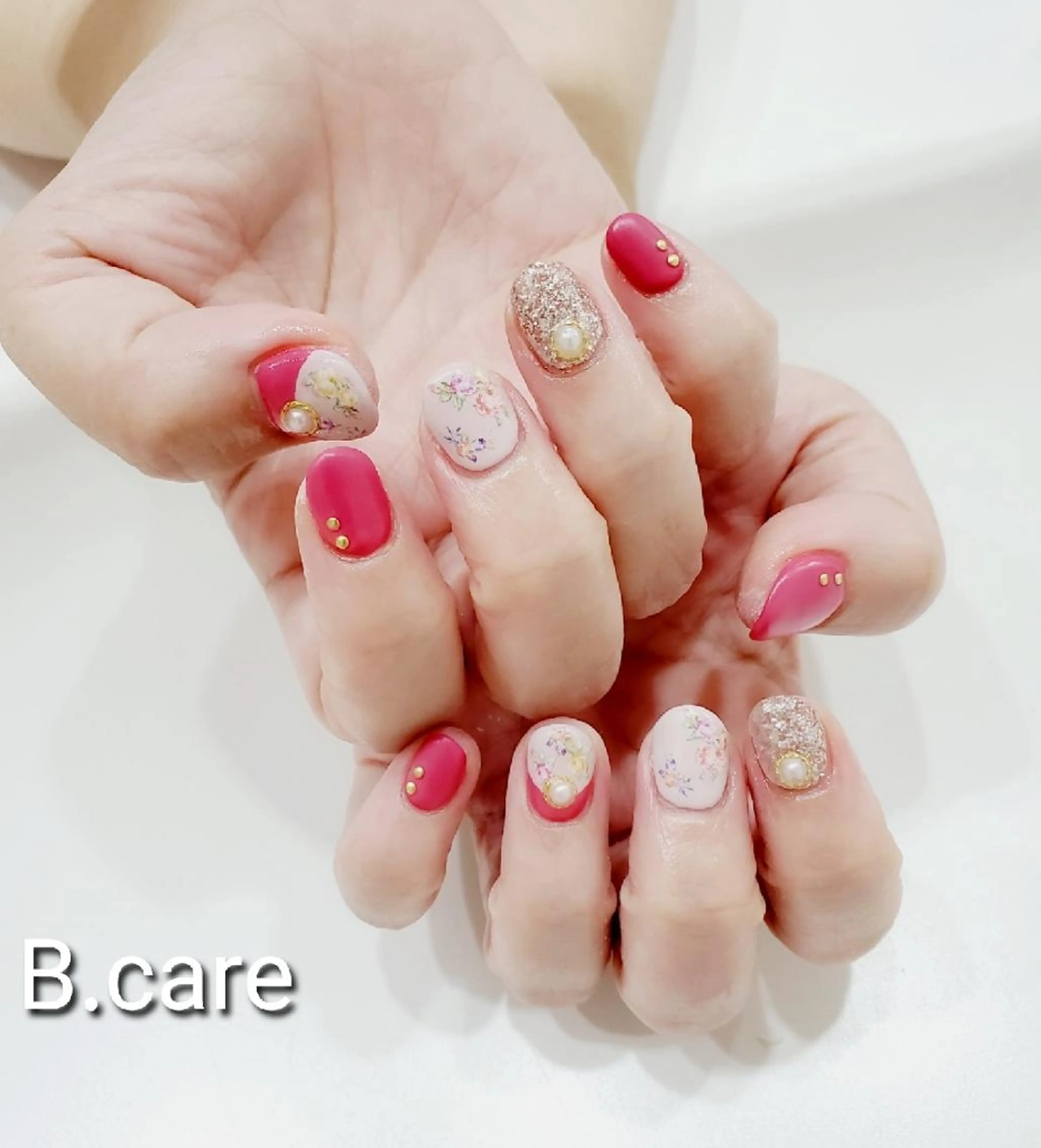 ネイル マットネイル B.care自由ヶ丘所属・早坂  のネイルデザイン