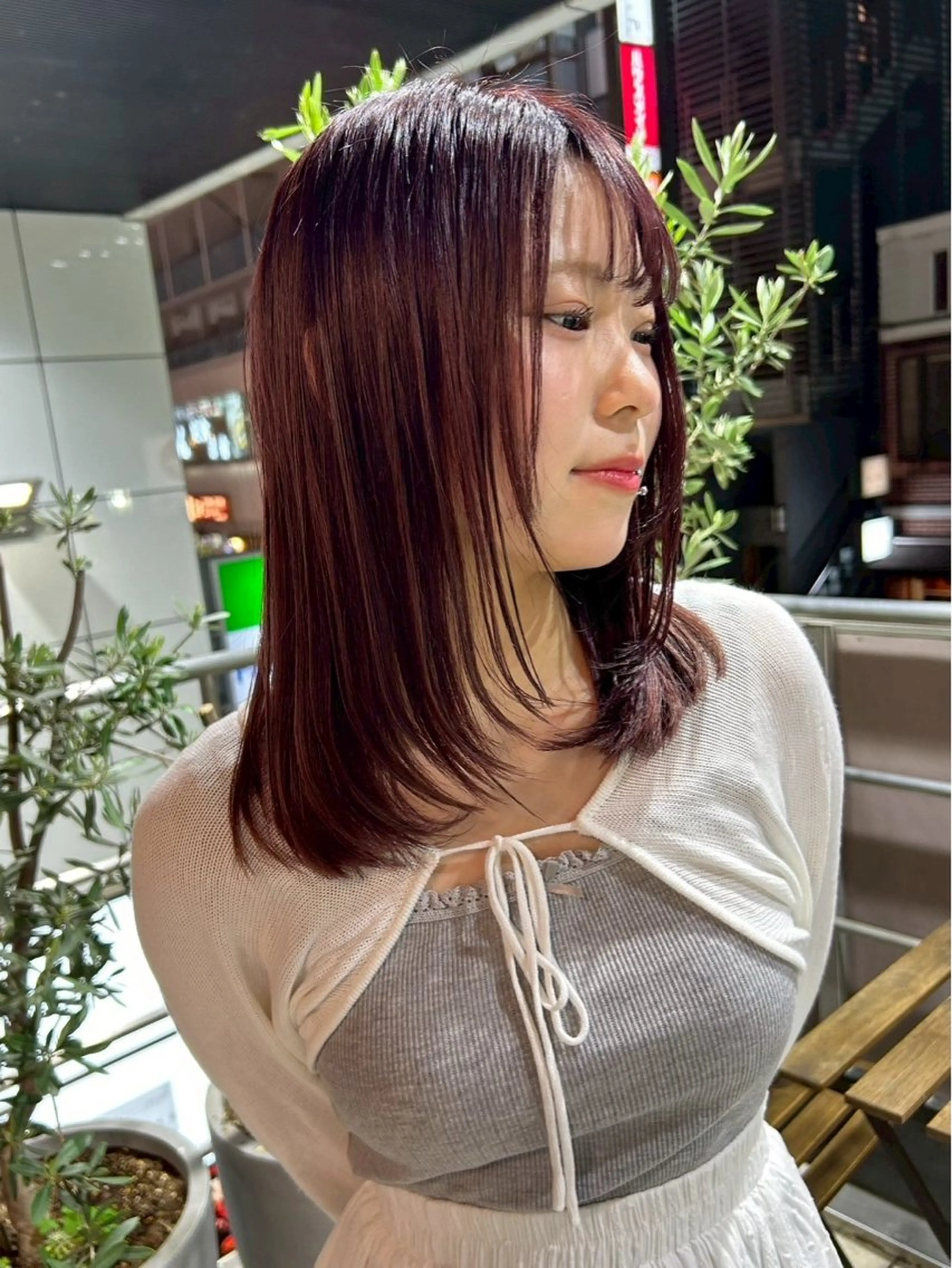 カラー ブリーチ ダブルカラー ブリーチなしカラー ピンクカラー アキト🌙カラー特化 /メンズカットのヘアスタイル