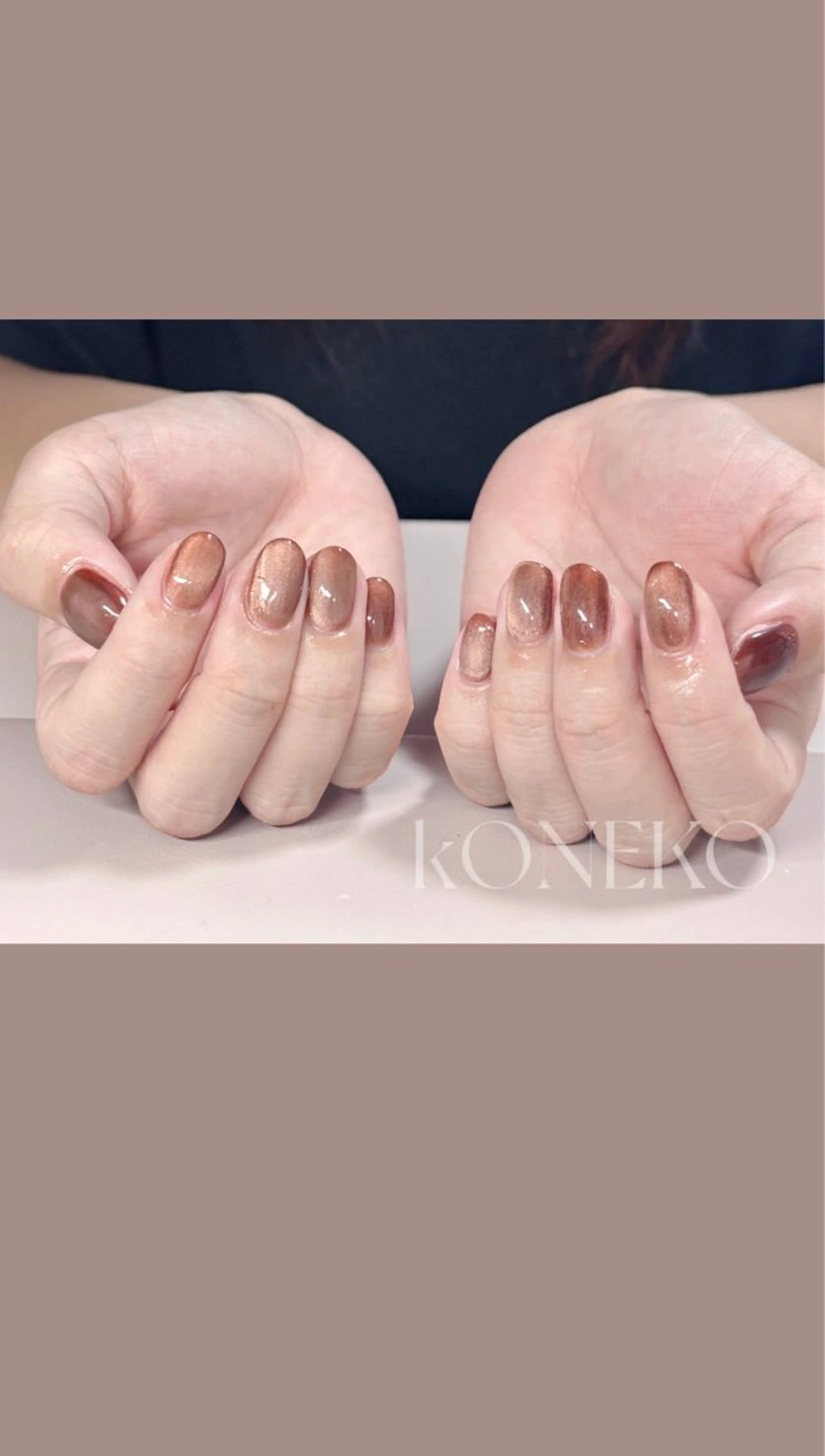 ネイル ハンドネイル コネコネイルサロン モデル用のネイルデザイン