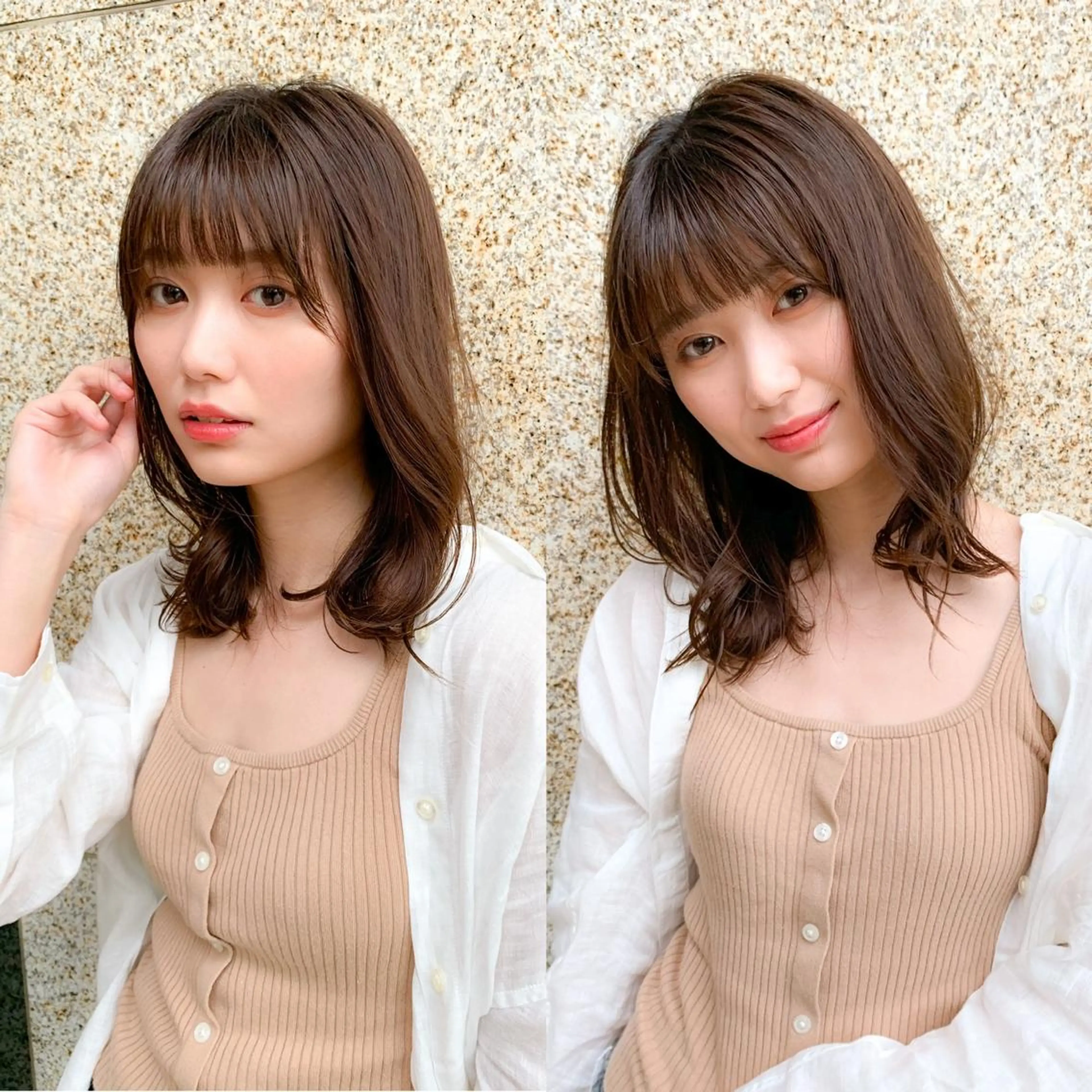 ミディアム 髪質改善縮毛矯正✨ ナリタユウヤのヘアスタイル