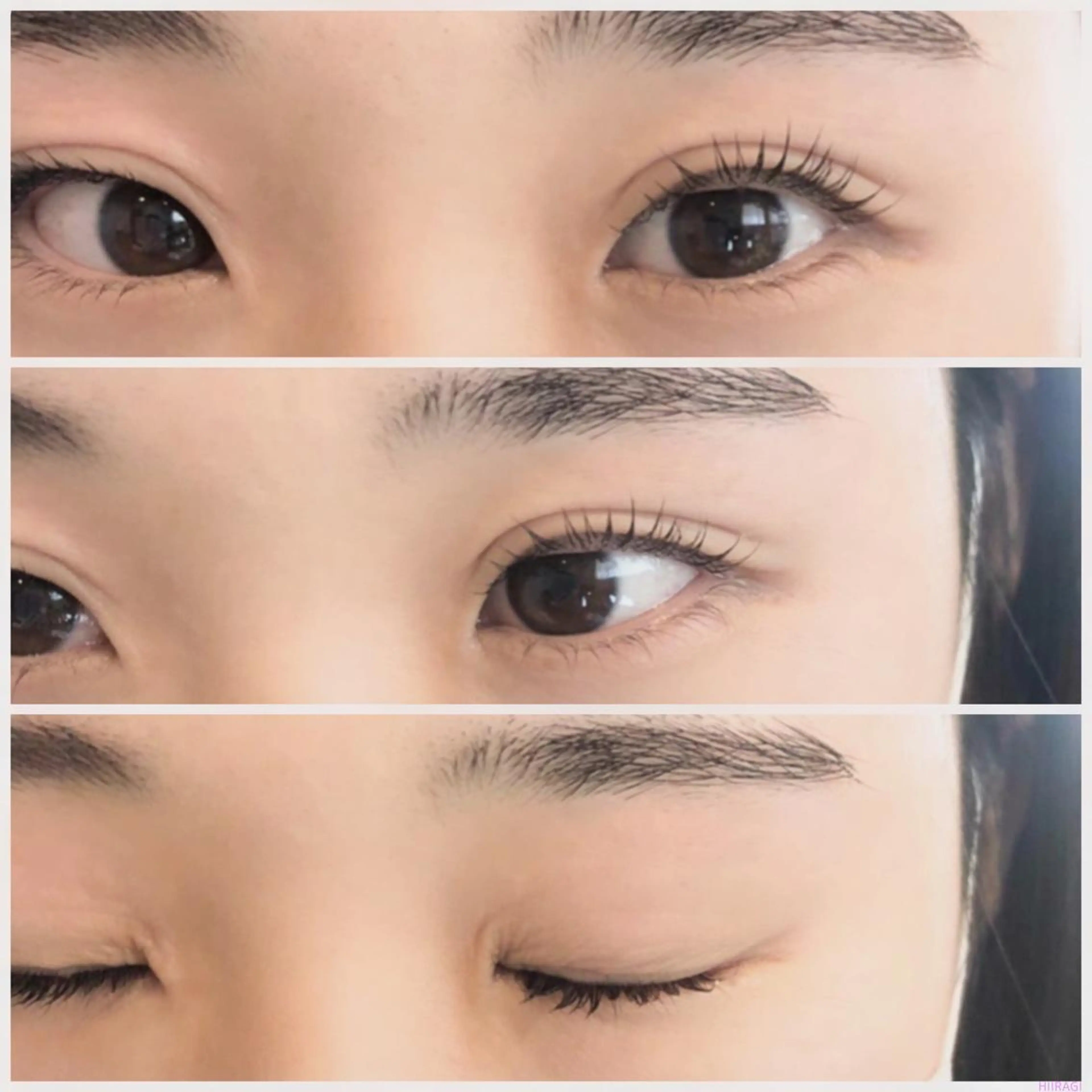 マツエク・マツパ まつげパーマ 下まつげエクステ 美容室 HIIRAGIのマツエク・マツパデザイン