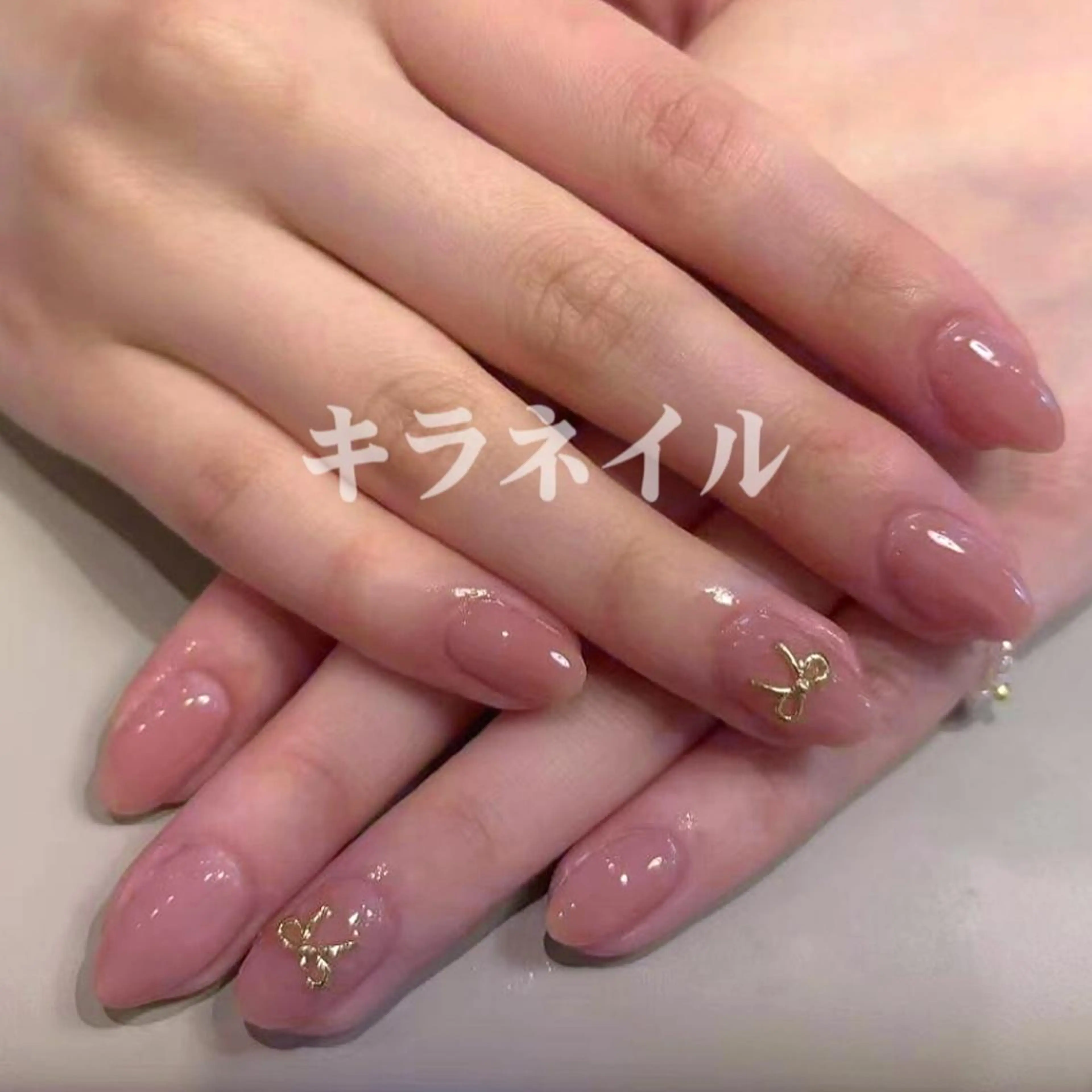 ネイル 🎀KIRA ワンホンネイル✨のネイルデザイン