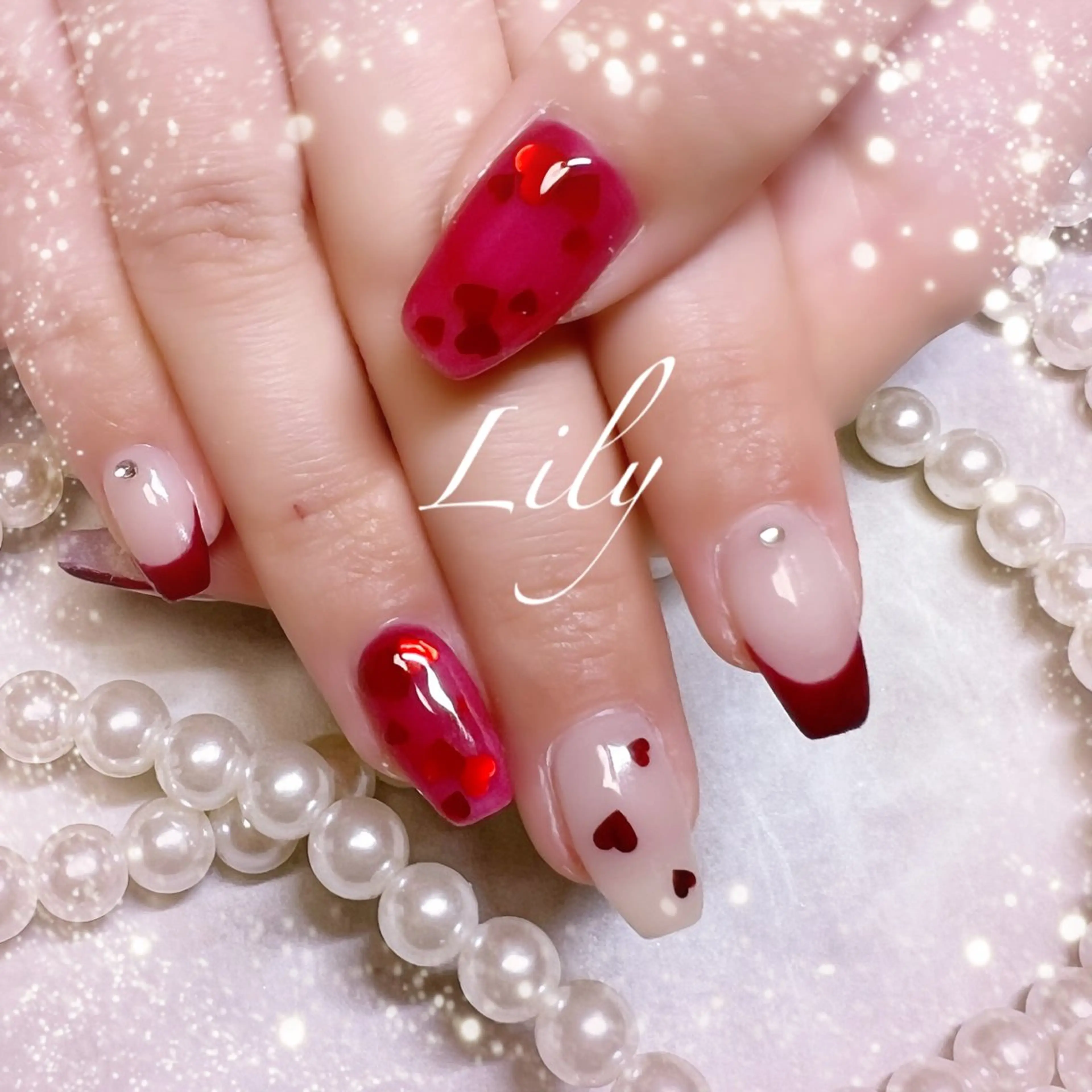 ネイル ハンドネイル Nailsalon Lilyのネイルデザイン