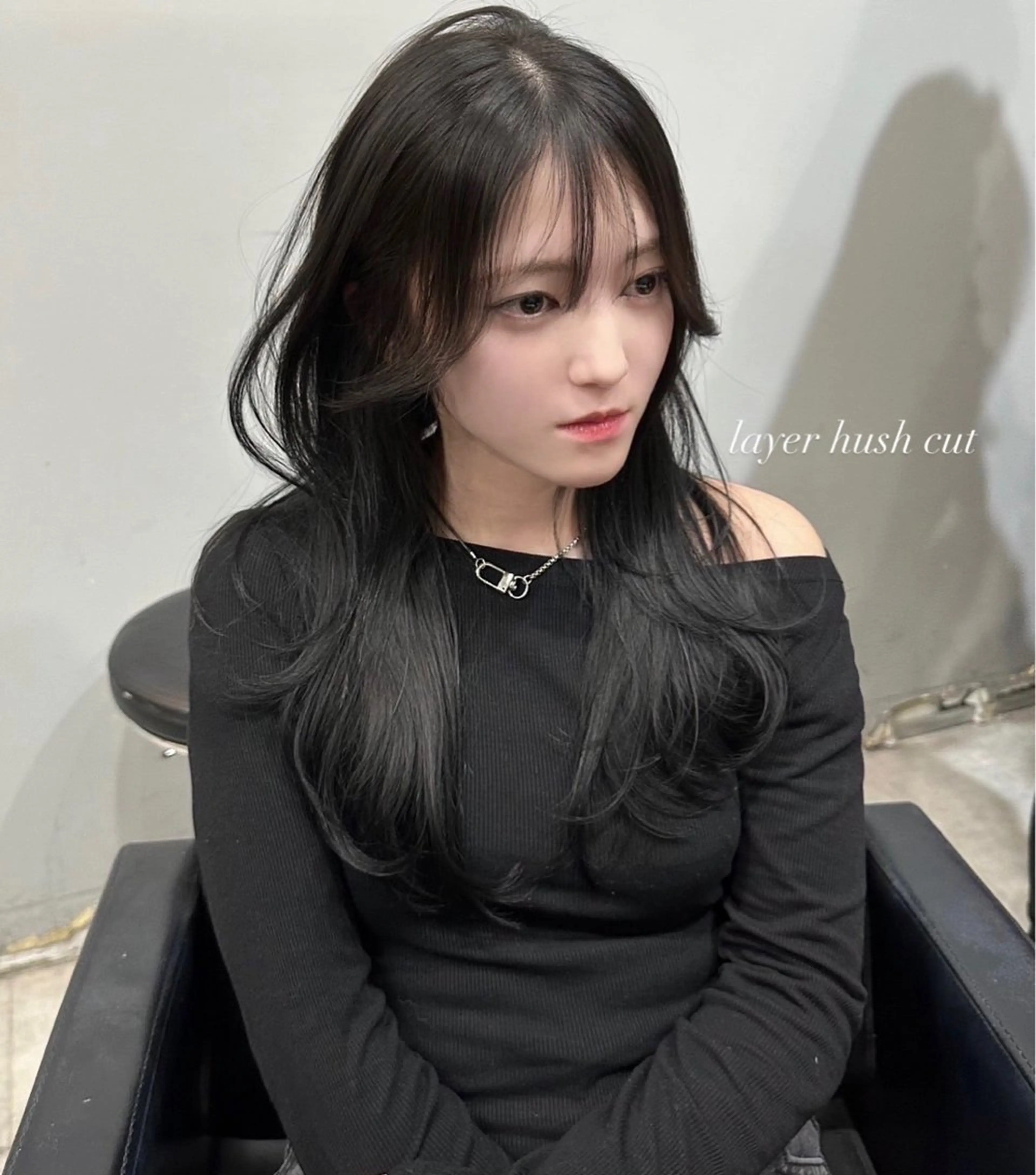 ロング ヘアアレンジ カット ヘアカラー トリートメント ヘアセット 🫧🇰🇷韓国ヘア レイヤー🐺Yutaのヘアスタイル