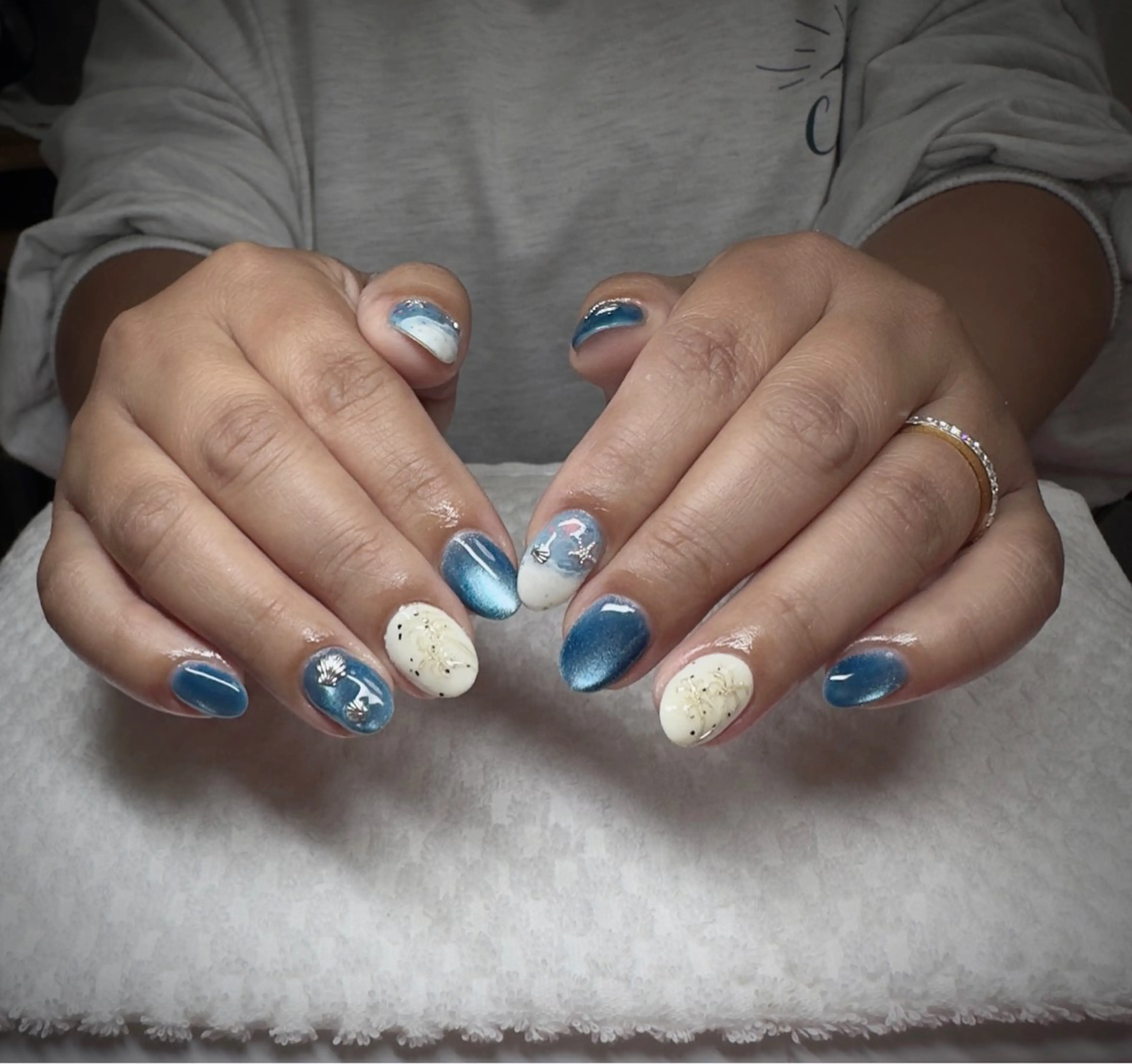 [Hand nail ]🔥［特ち込みデザイン］🌸120分以内6本までアートデザイン🌸の写真