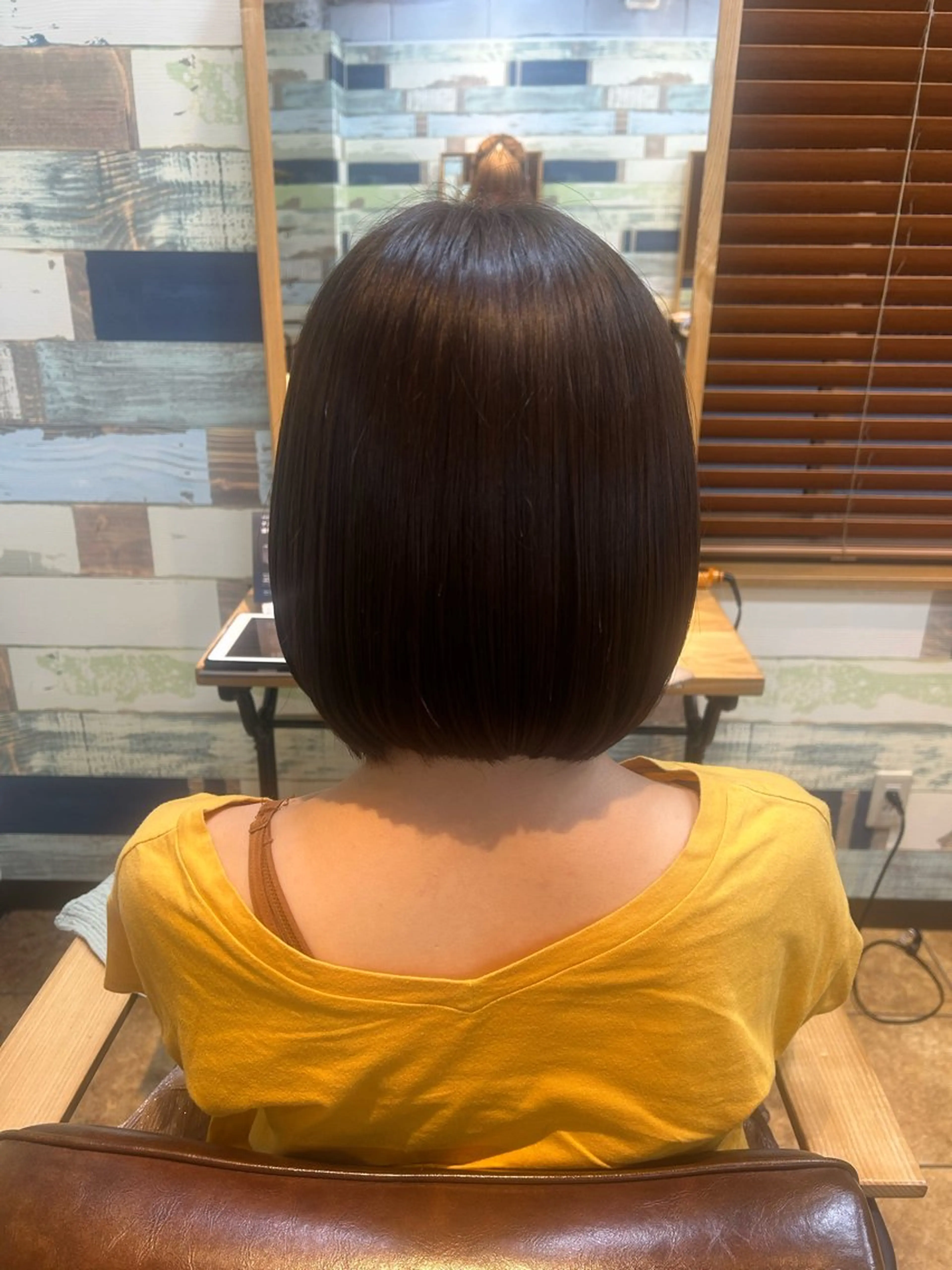 カラー ショート🫧🩵 林　菜々美のヘアスタイル