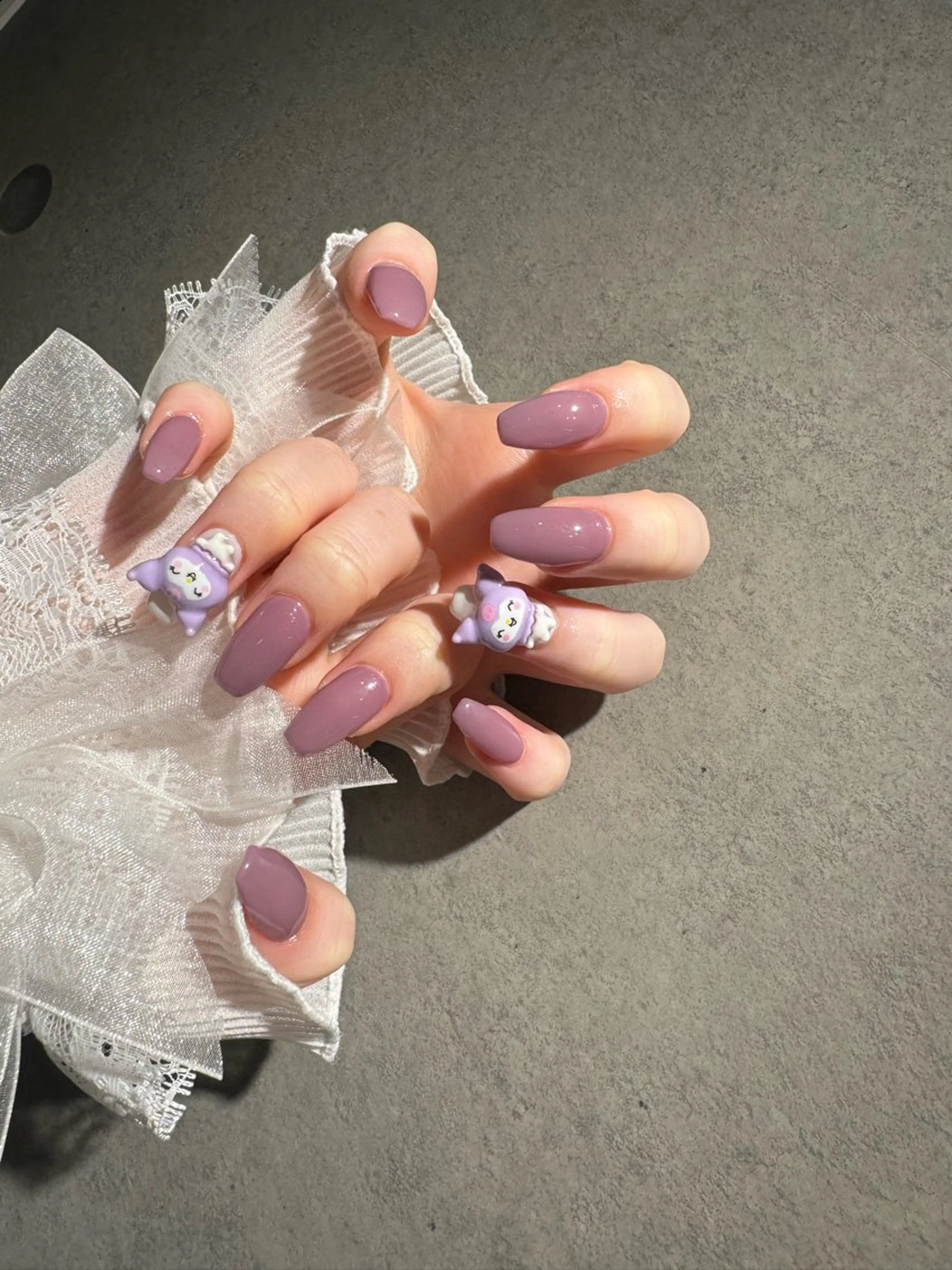 ネイル I-nailロング /ワンホン/キラキラのネイルデザイン