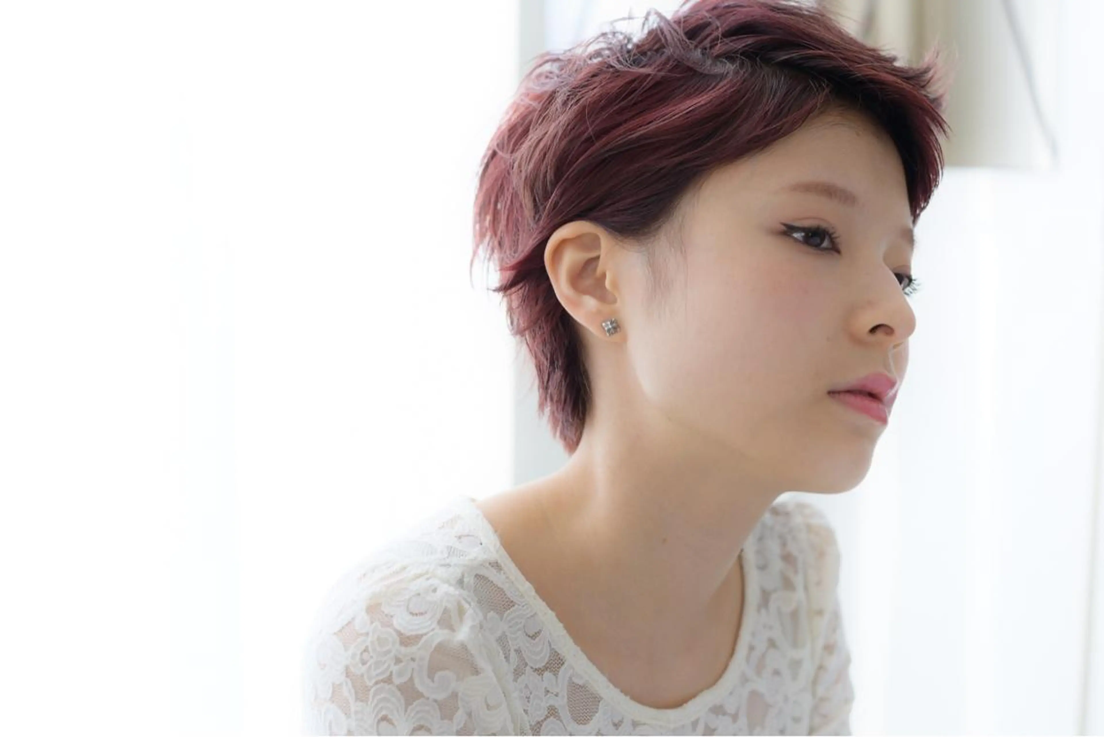 ショート ミディアム セミロング ロング カラー ダブルカラー エクステ（レミー毛） NINEのヘアスタイル