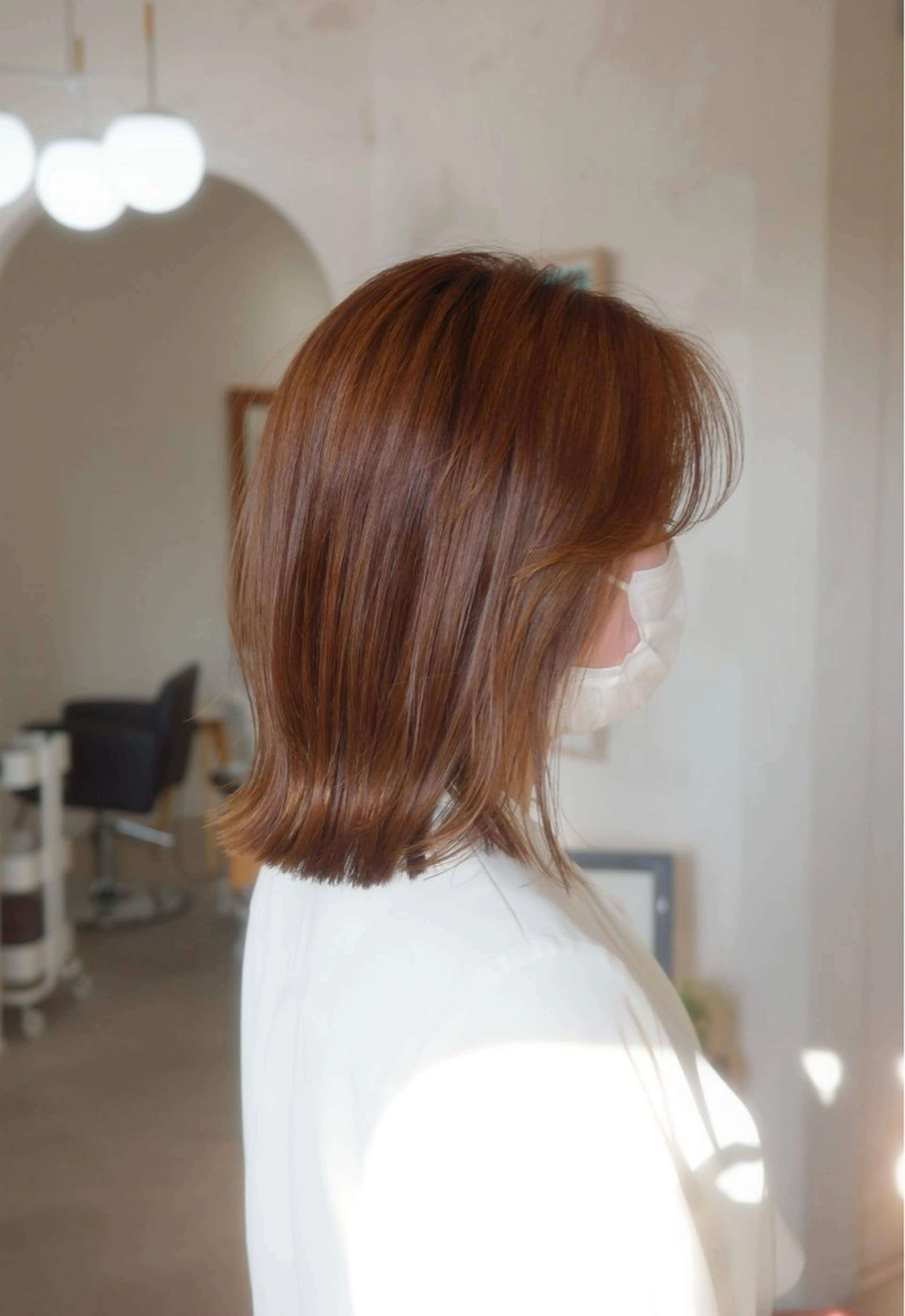 ミディアム モトムラ アミのヘアスタイル