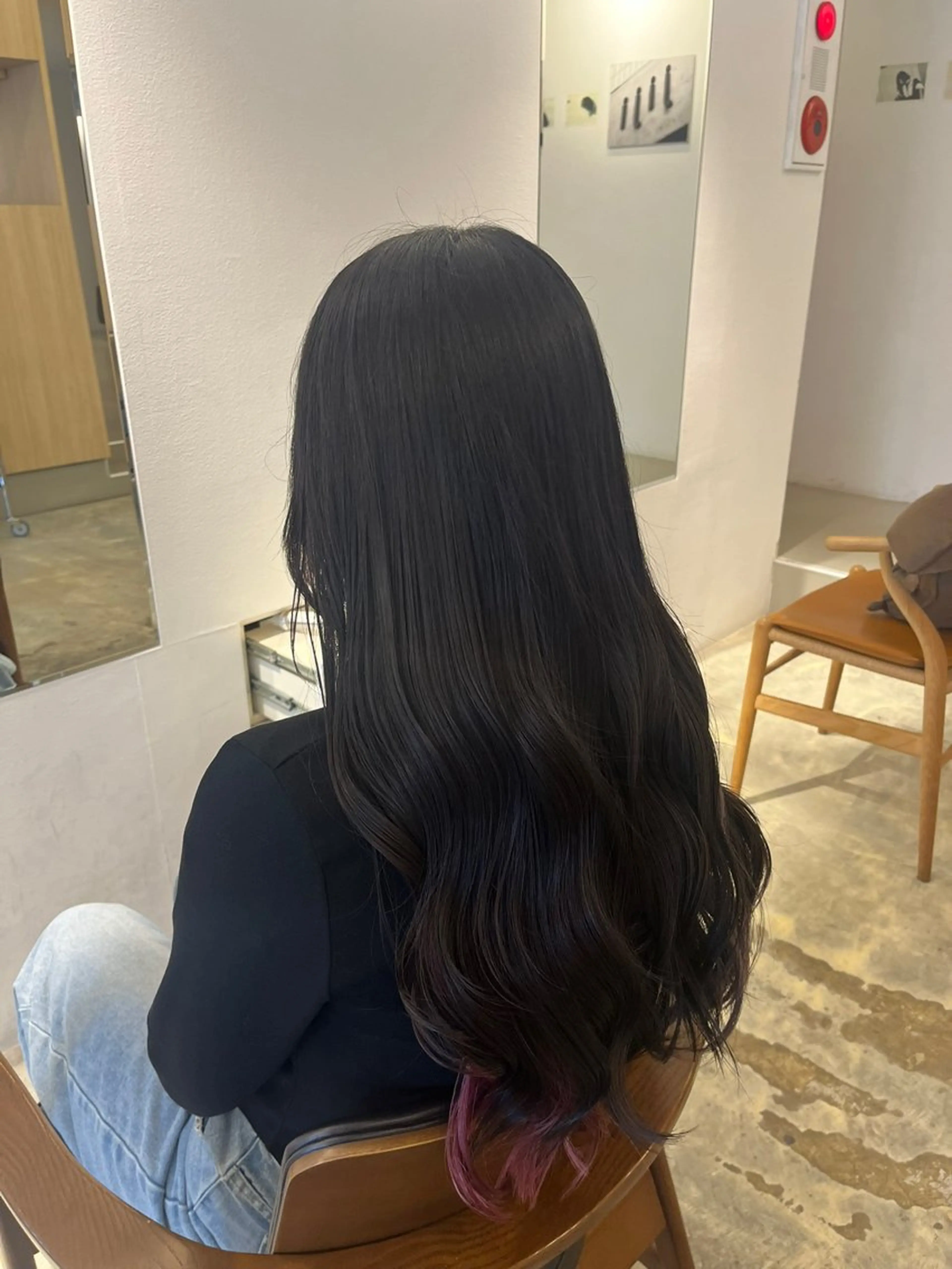 ロング カラー ヘアカラー トリートメント 🌼Moeka 🌼のヘアスタイル