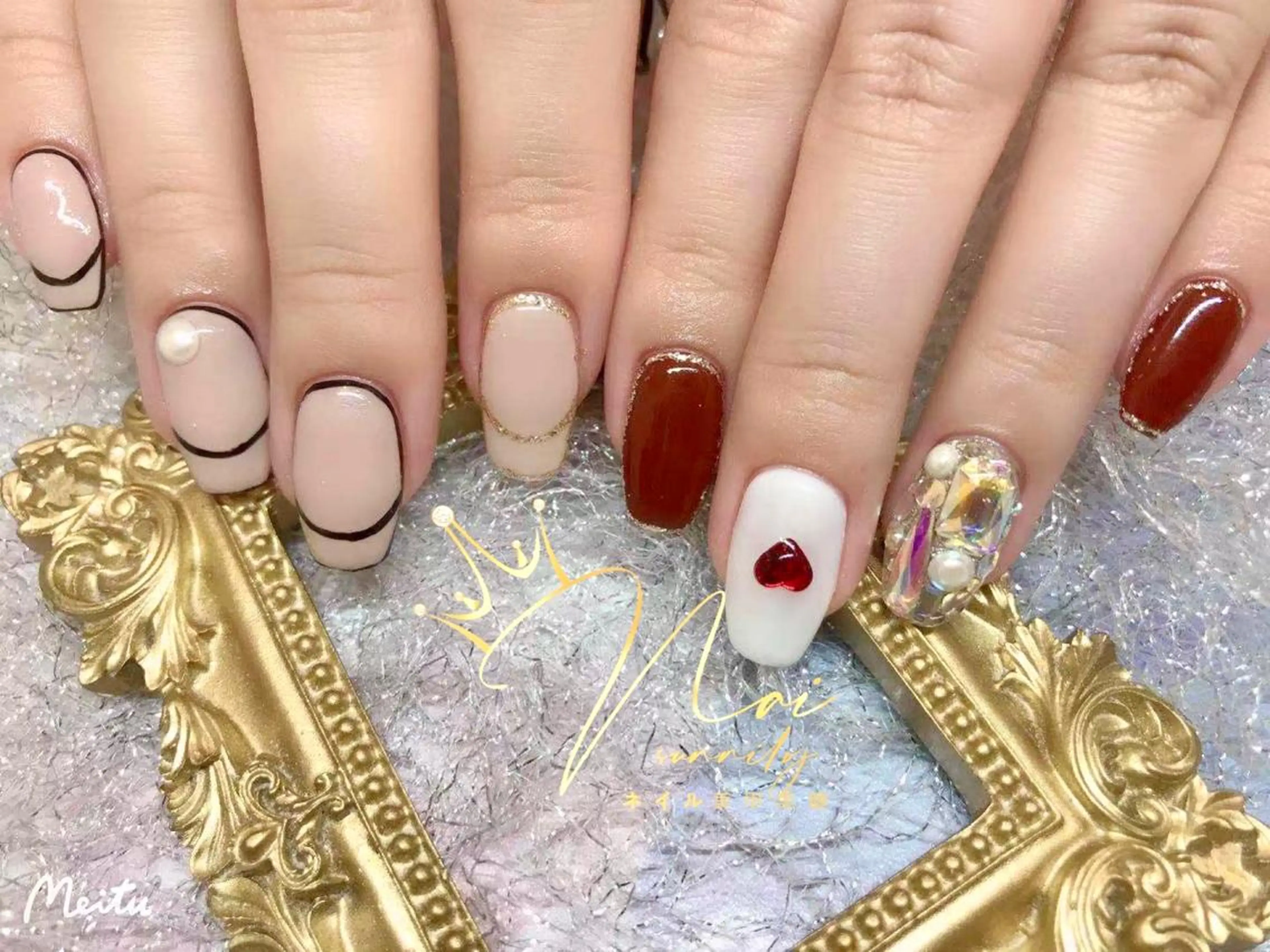 ネイル 長さだし専門店 M2　rikaのネイルデザイン