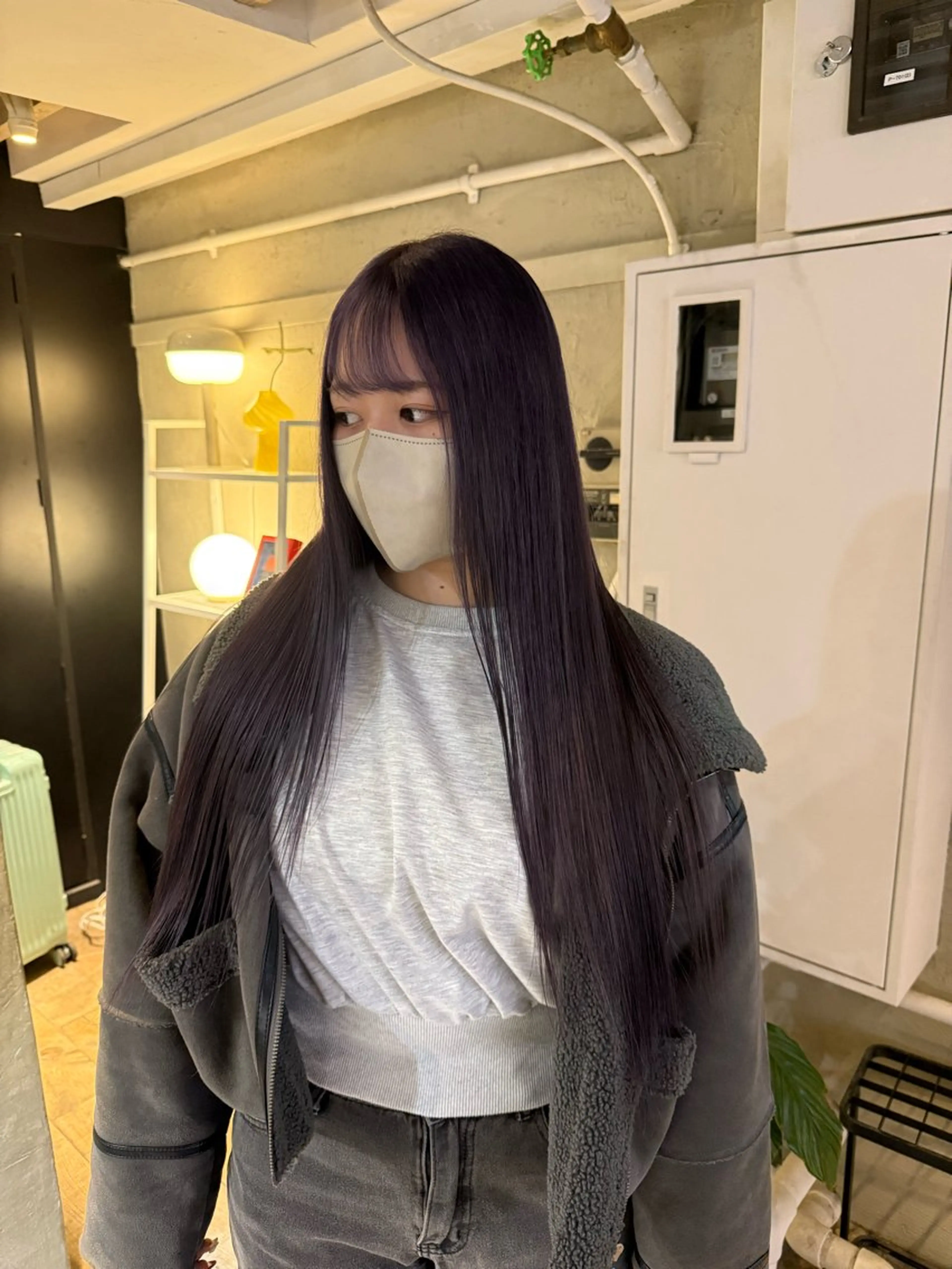 ロング カラー ヘアアレンジ ヘアカラー トリートメント ヘアセット 海外/ハイトーン🪽 ☯️ami☯️のヘアスタイル