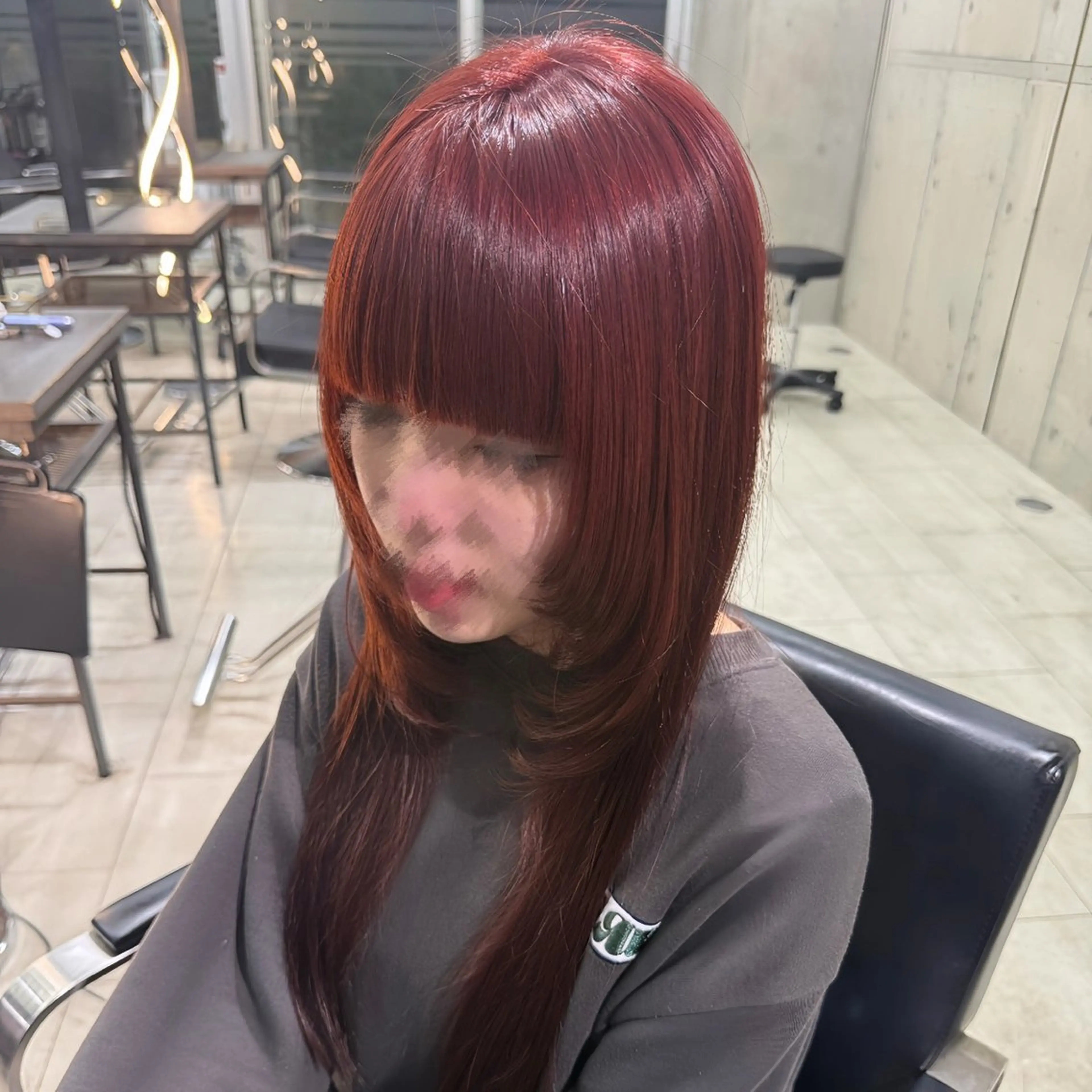 【ミニモ限定特別価格🤎】カット+ブリーチなしWカラー+トリートメントの写真