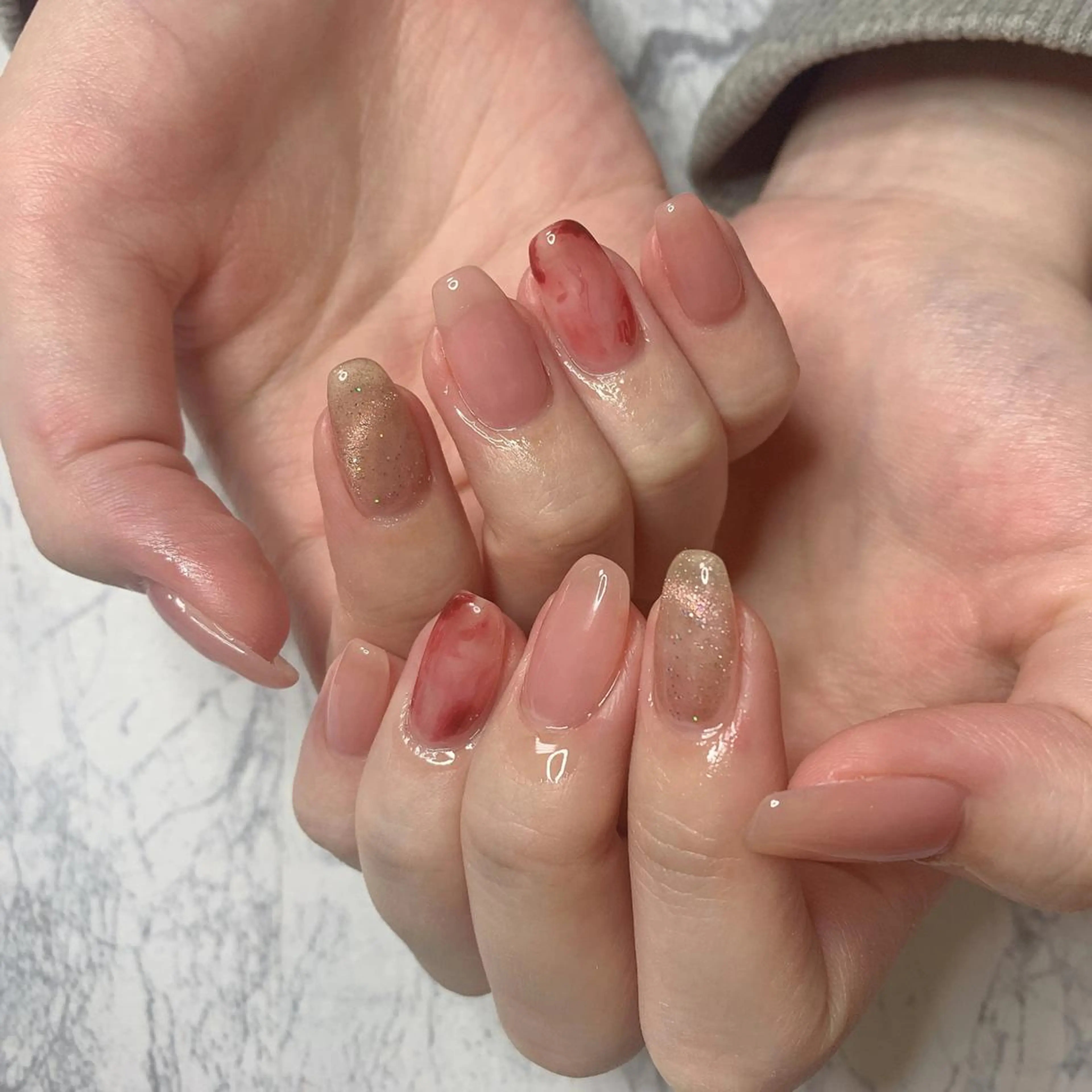 ネイル ラッキー 玲奈のネイルデザイン