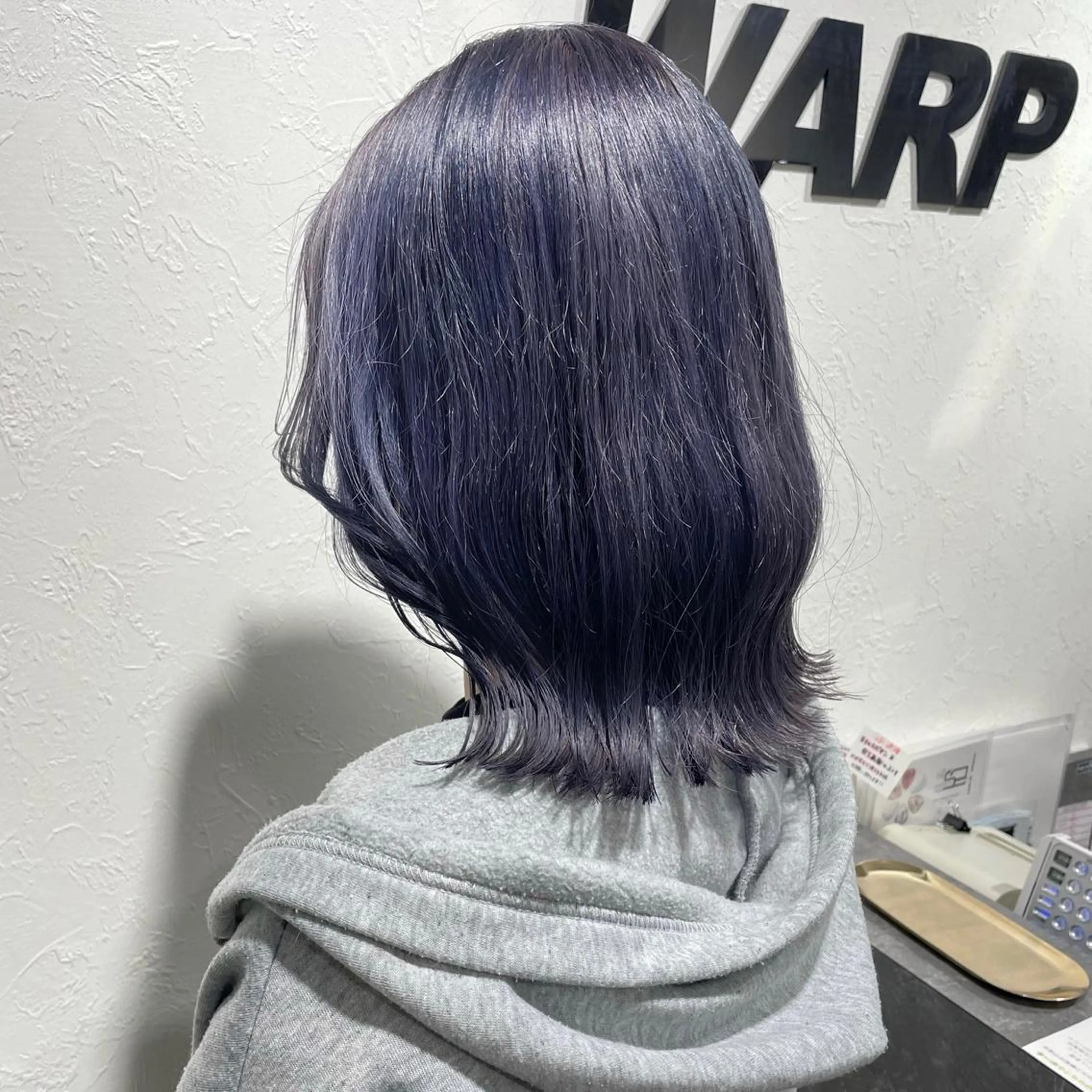 ミディアム カラー IwAsh  大和駅店所属・shiho .のヘアスタイル