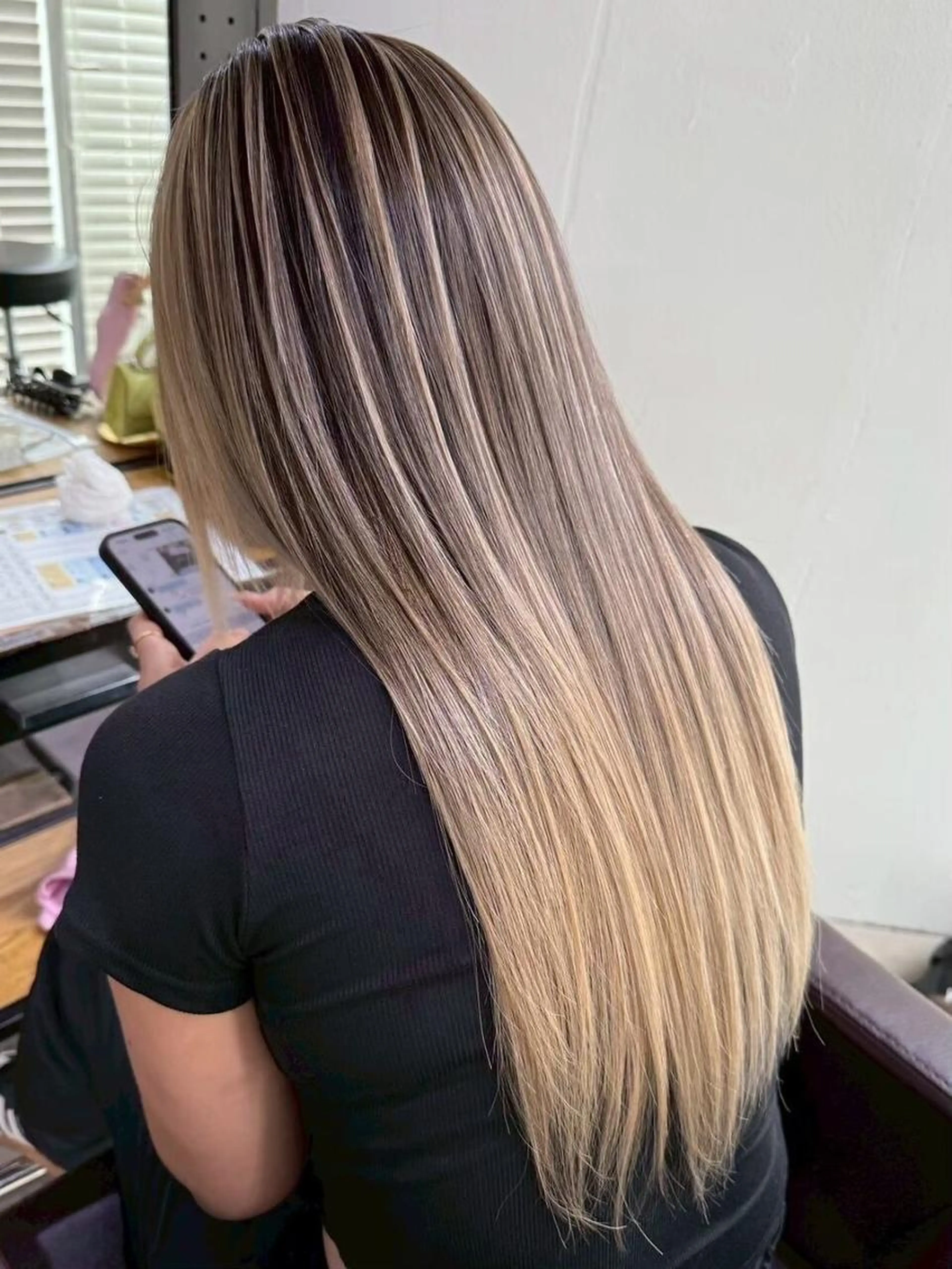 【ご新規様◎】バレイヤージュ(デザインカラー) ￥18980　[渋谷/表参道]の写真