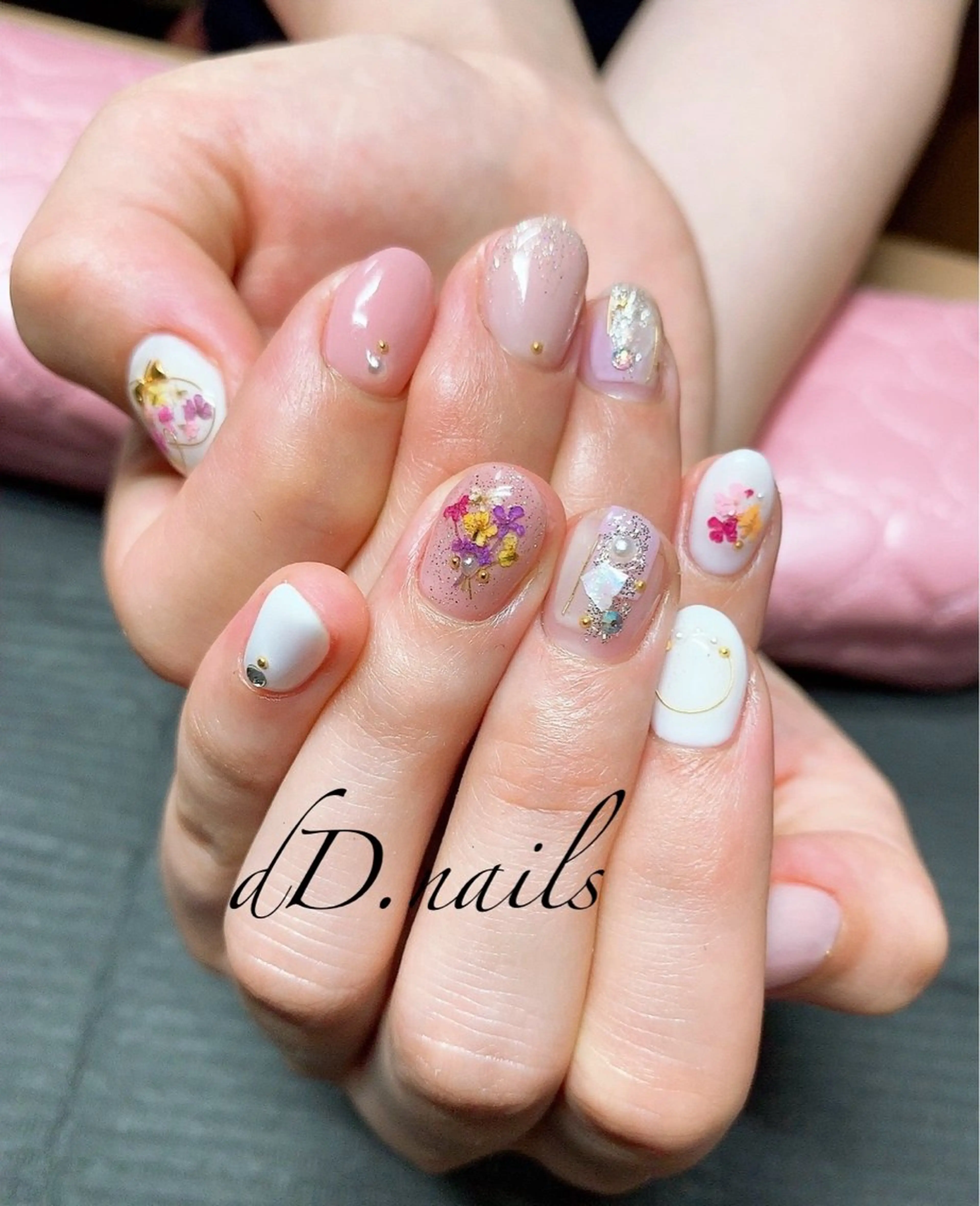 ネイル ハンドネイル dD.nails 杉戸町ネイルのネイルデザイン