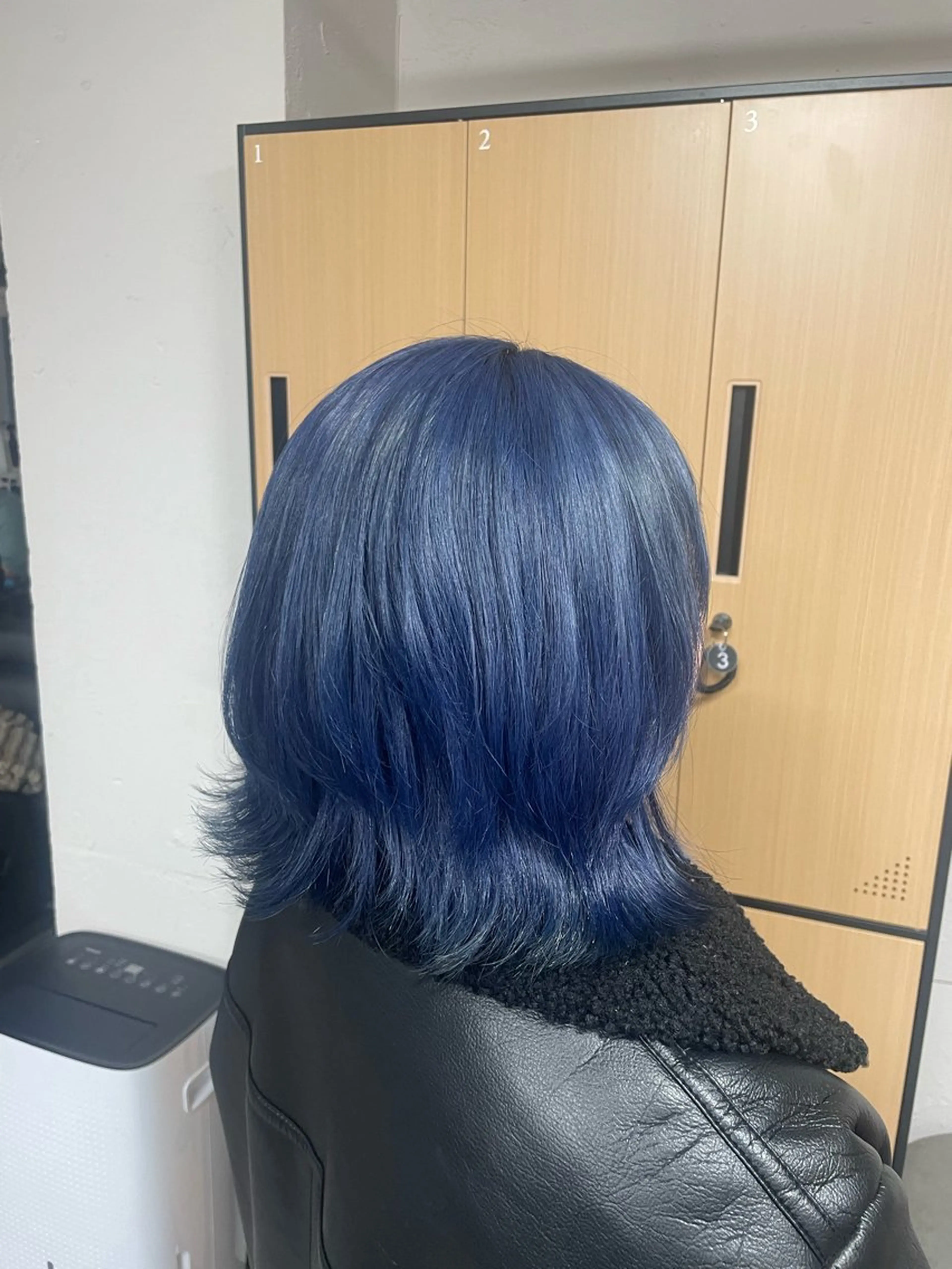 ミディアム ヘアカラー tokute 中野真咲🐺のヘアスタイル