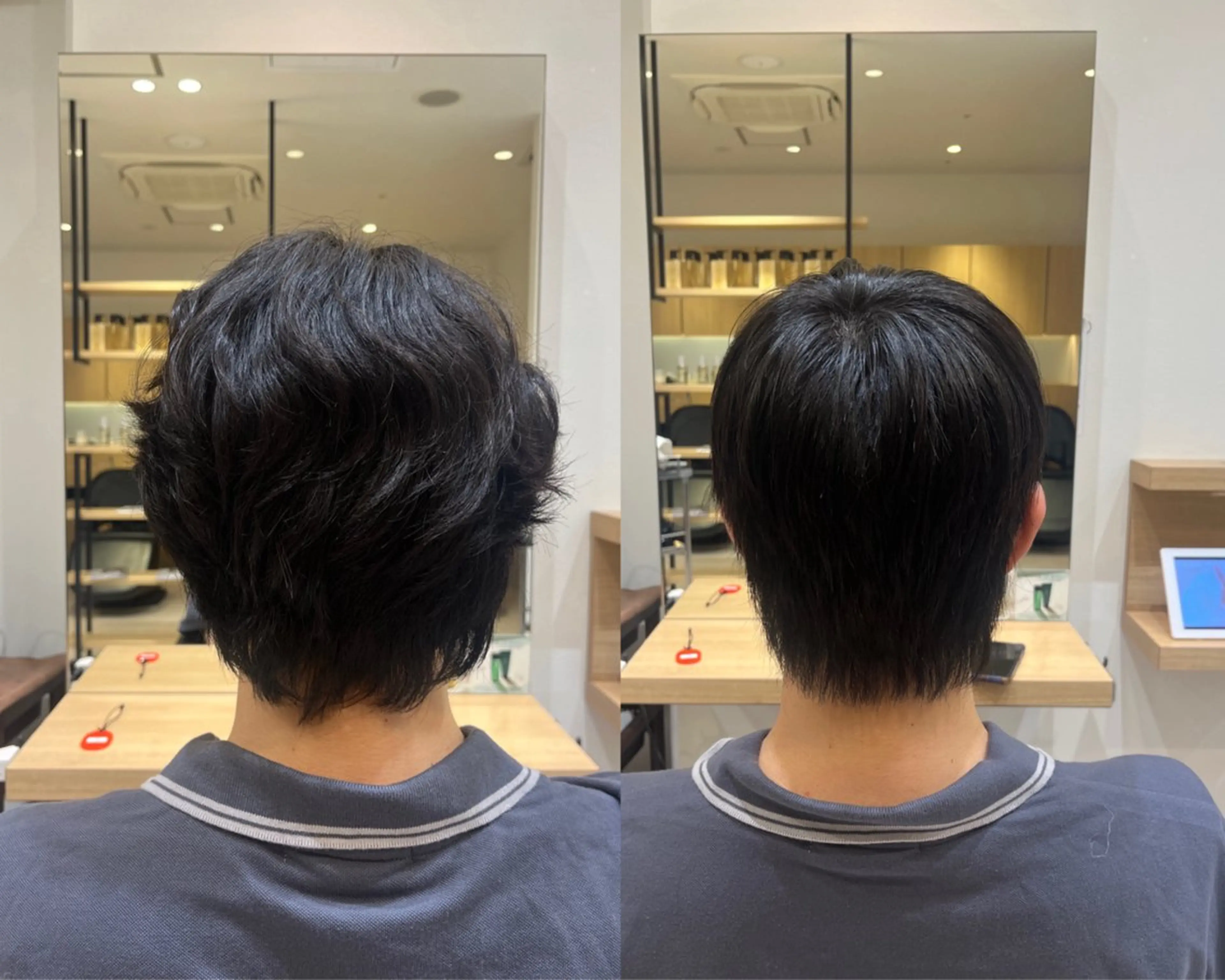 ショート パーマ メンズ メンズパーマ ストレートパーマ TAYA府中店所属・Ri seのヘアスタイル