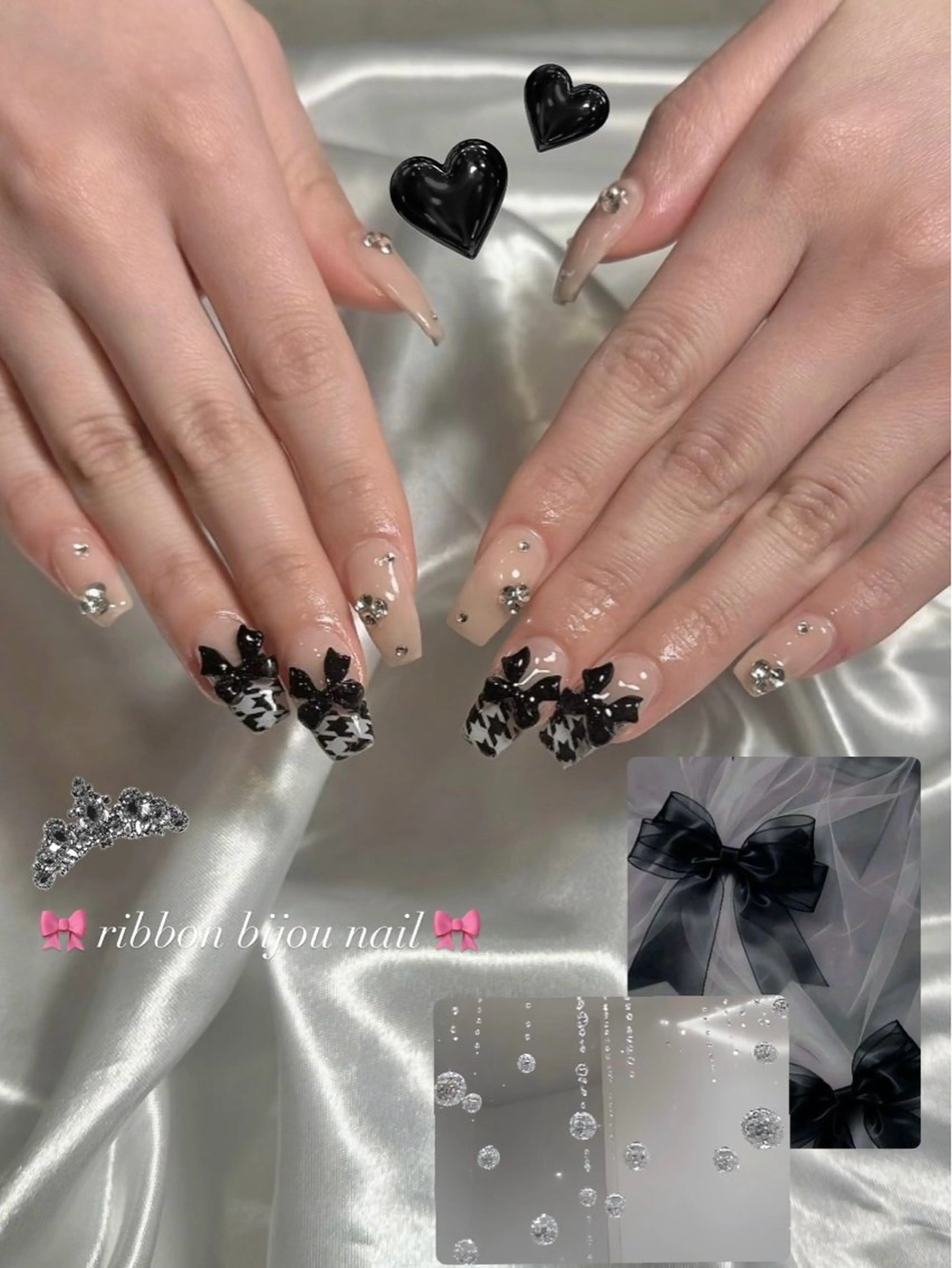 ネイル 韓国ネイル ワンホンネイル ハンドネイル tsuki🎀ワンホ ン🍒ガーリー🪄のネイルデザイン