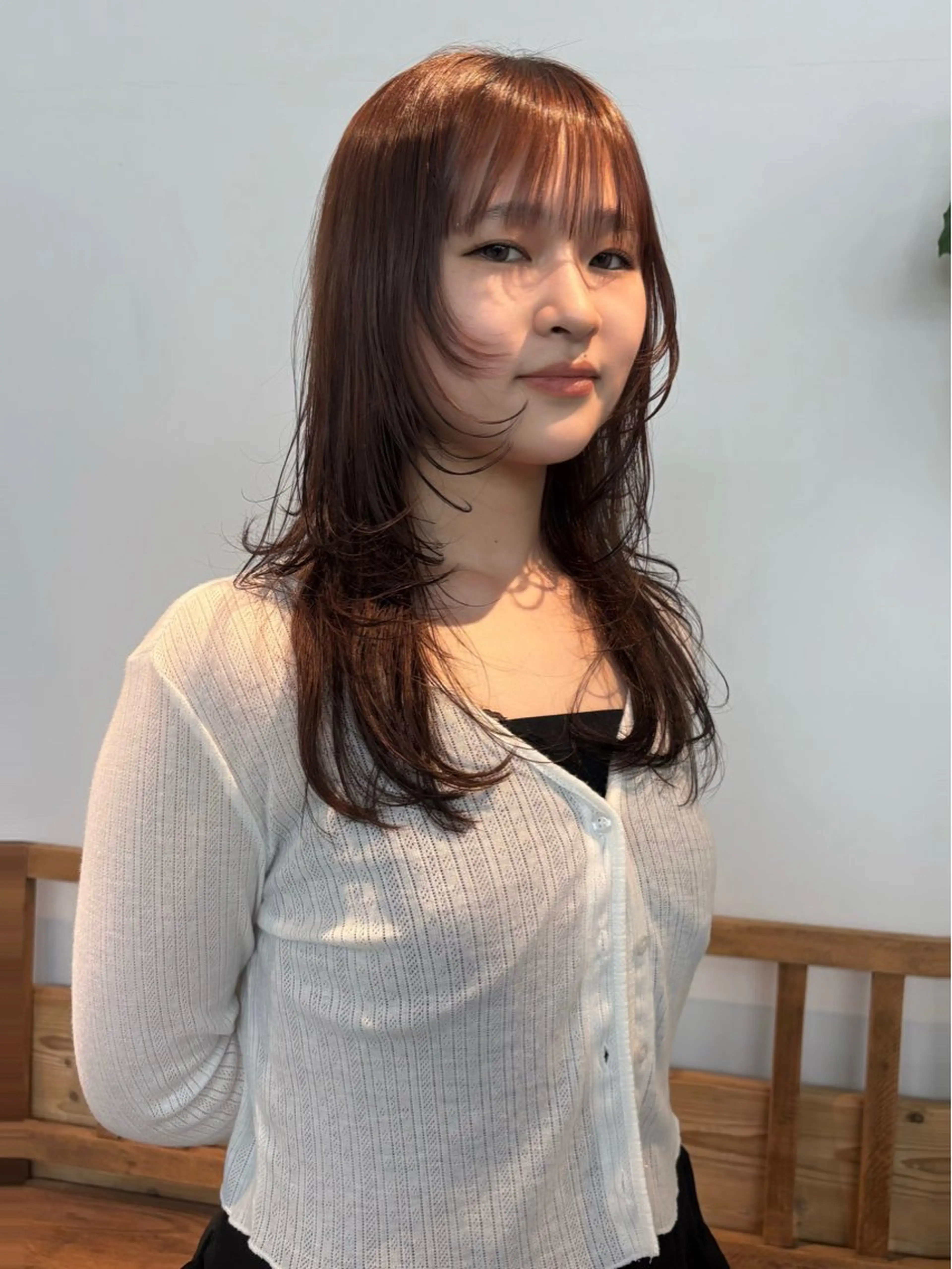 セミロング Fev YUZUのヘアスタイル