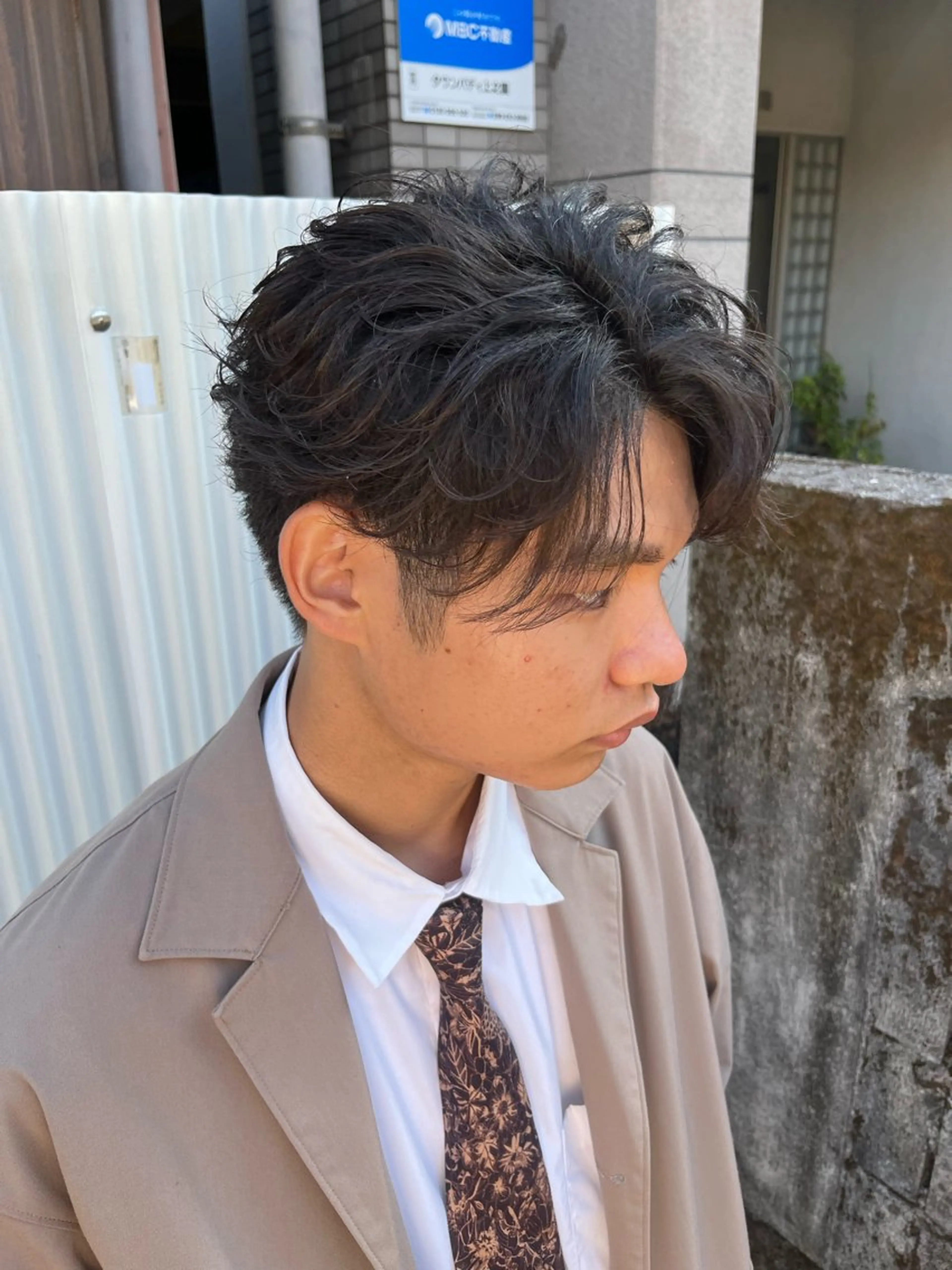 ショート メンズ 鹿児島 TSUBASAのヘアスタイル