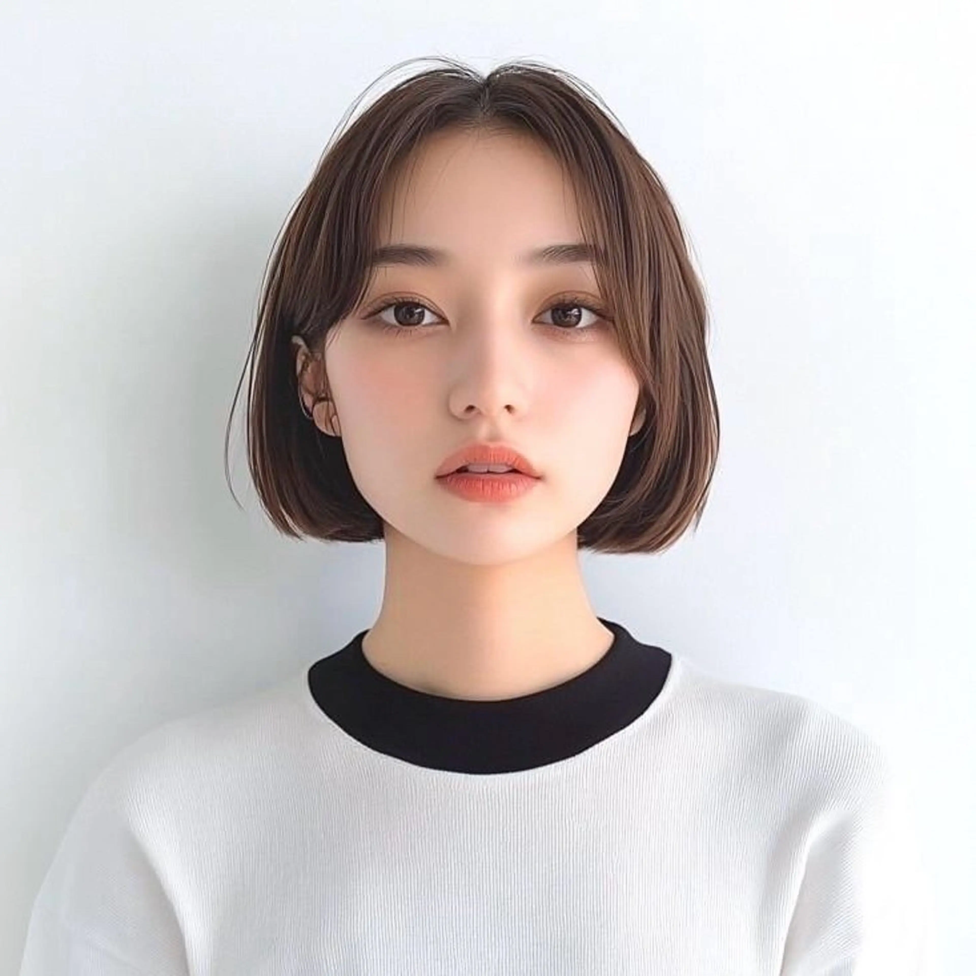 ショート 透明感カラー ふうか　渋谷のヘアスタイル