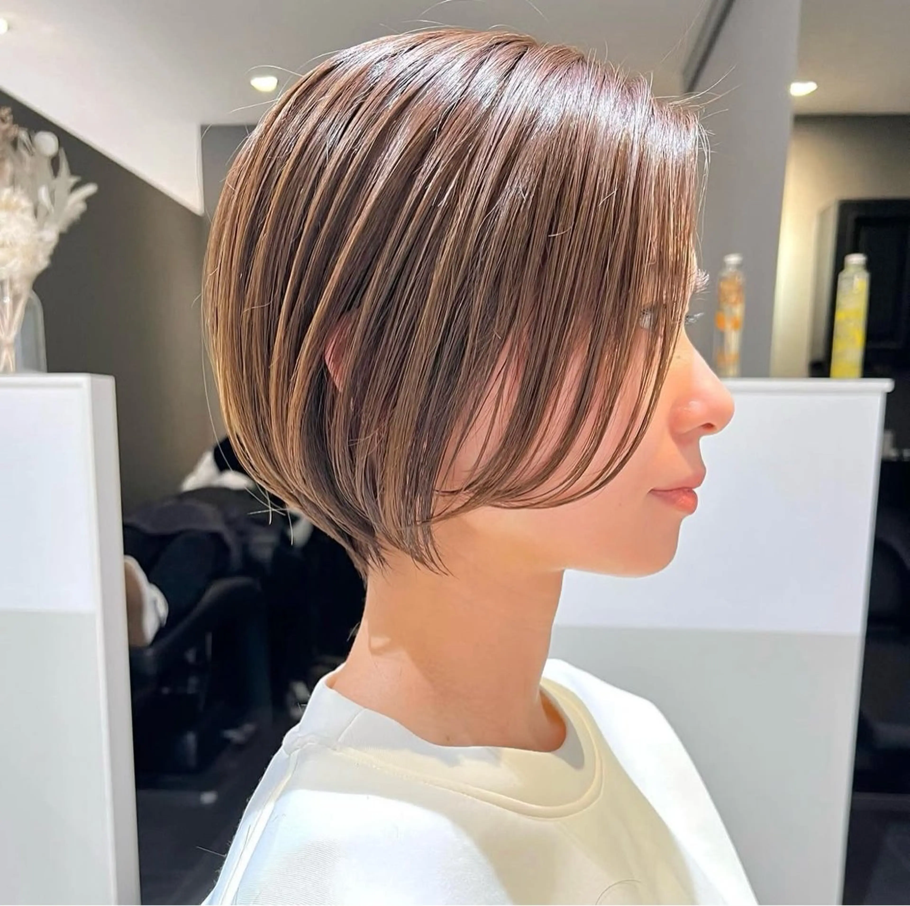 ショート 丸みショート ショートヘア 未来 【ショートカット⠀】のヘアスタイル