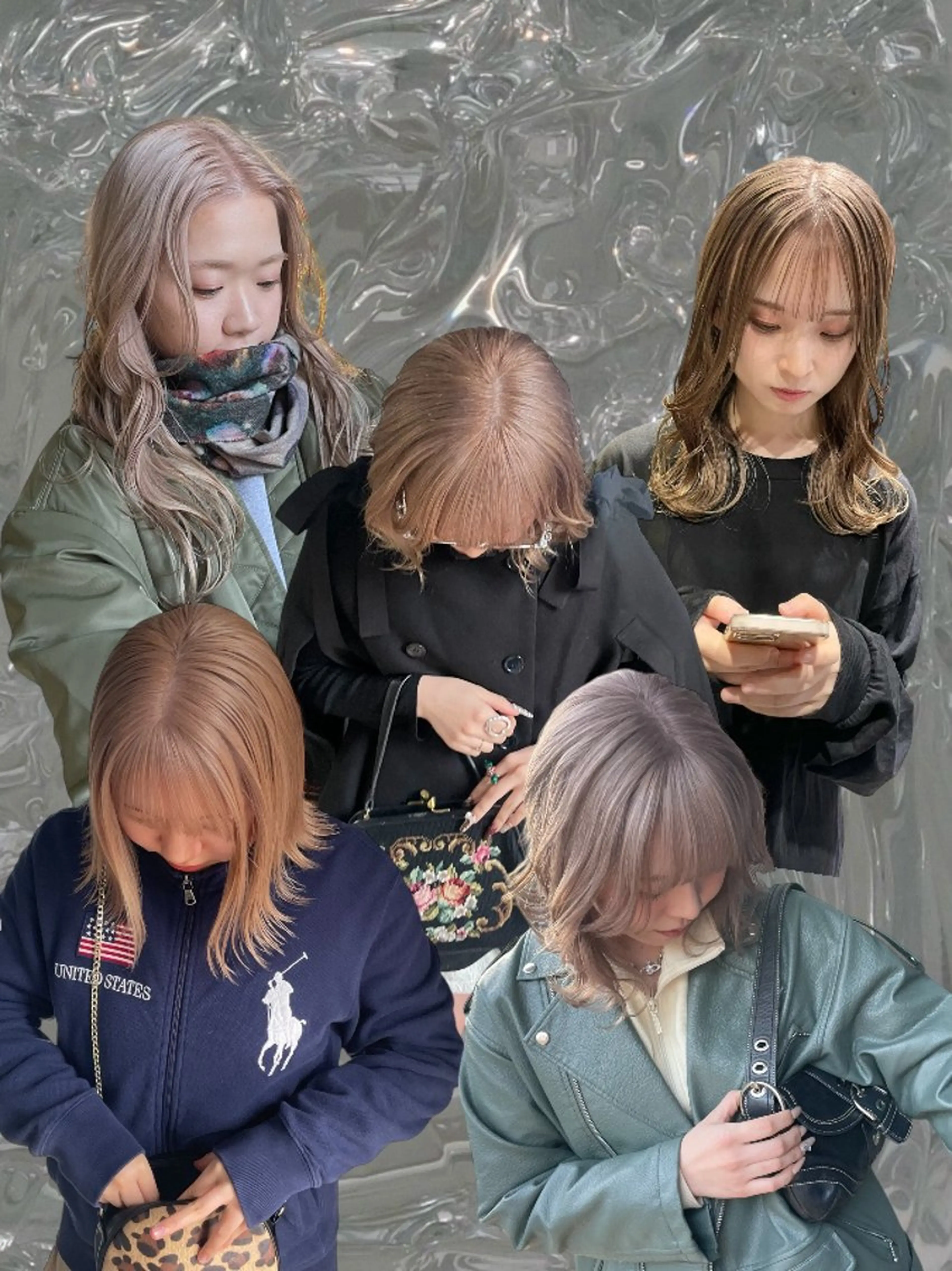 カラー ベージュカラー ミルクティーベージュ ヘアカラー トリートメント ミルクティーベージュ ブリーチ🖤サヤカのヘアスタイル