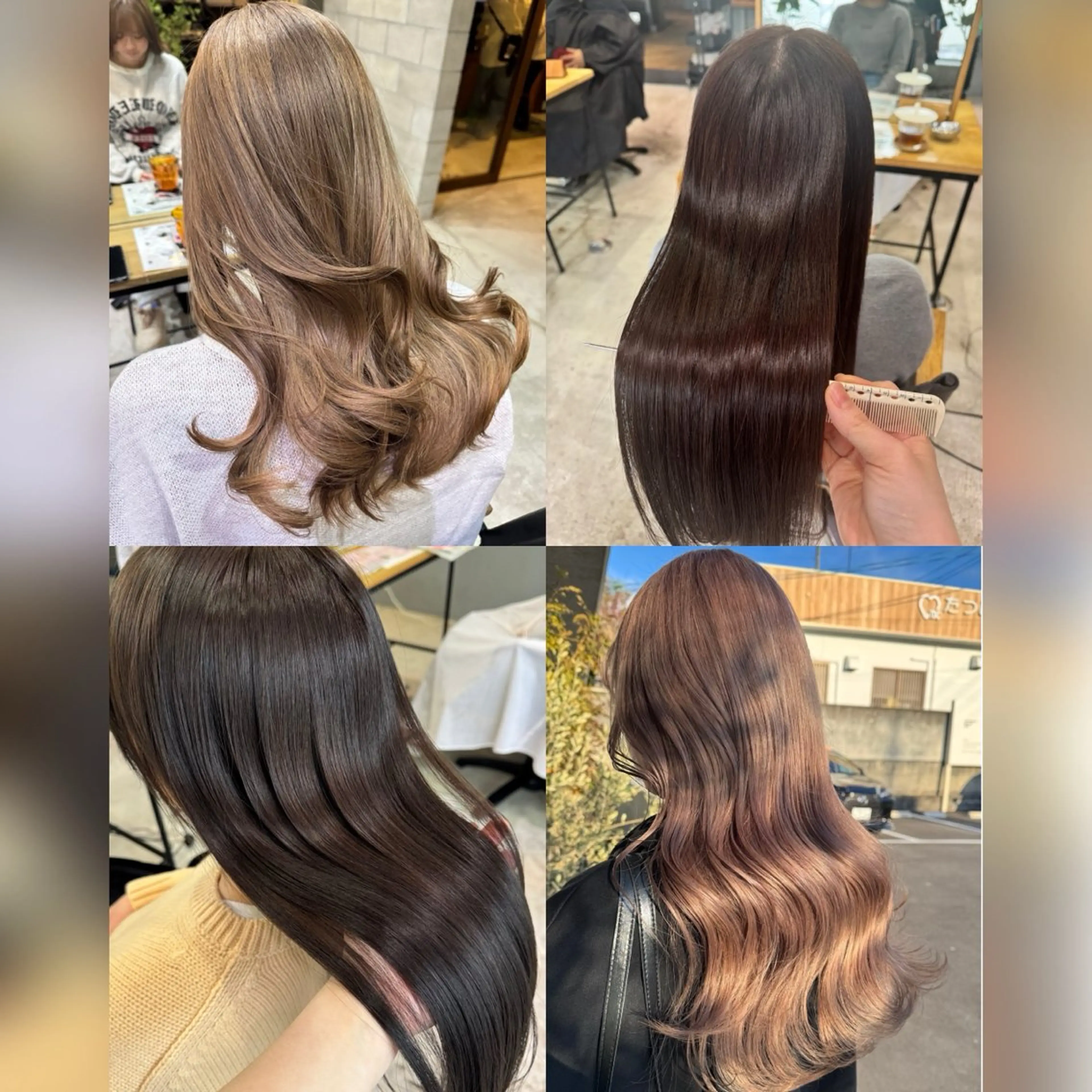 カラー ブリーチ ブリーチなしカラー カット ヘアカラー トリートメント カラー/ 髪質改善/新吾ありさのヘアスタイル