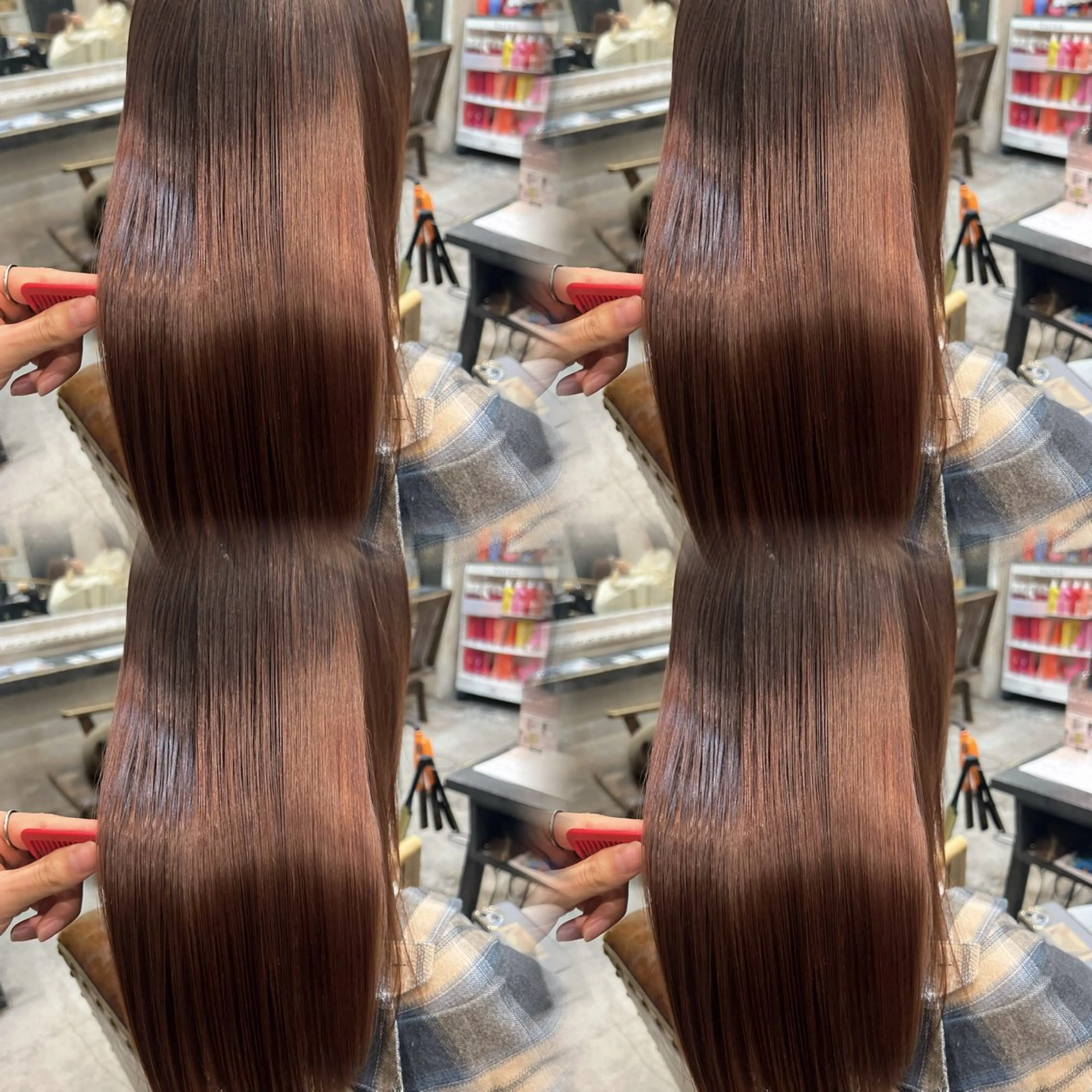 ロング 髪質改善×韓国風× 透明感💐深江裕稀のヘアスタイル