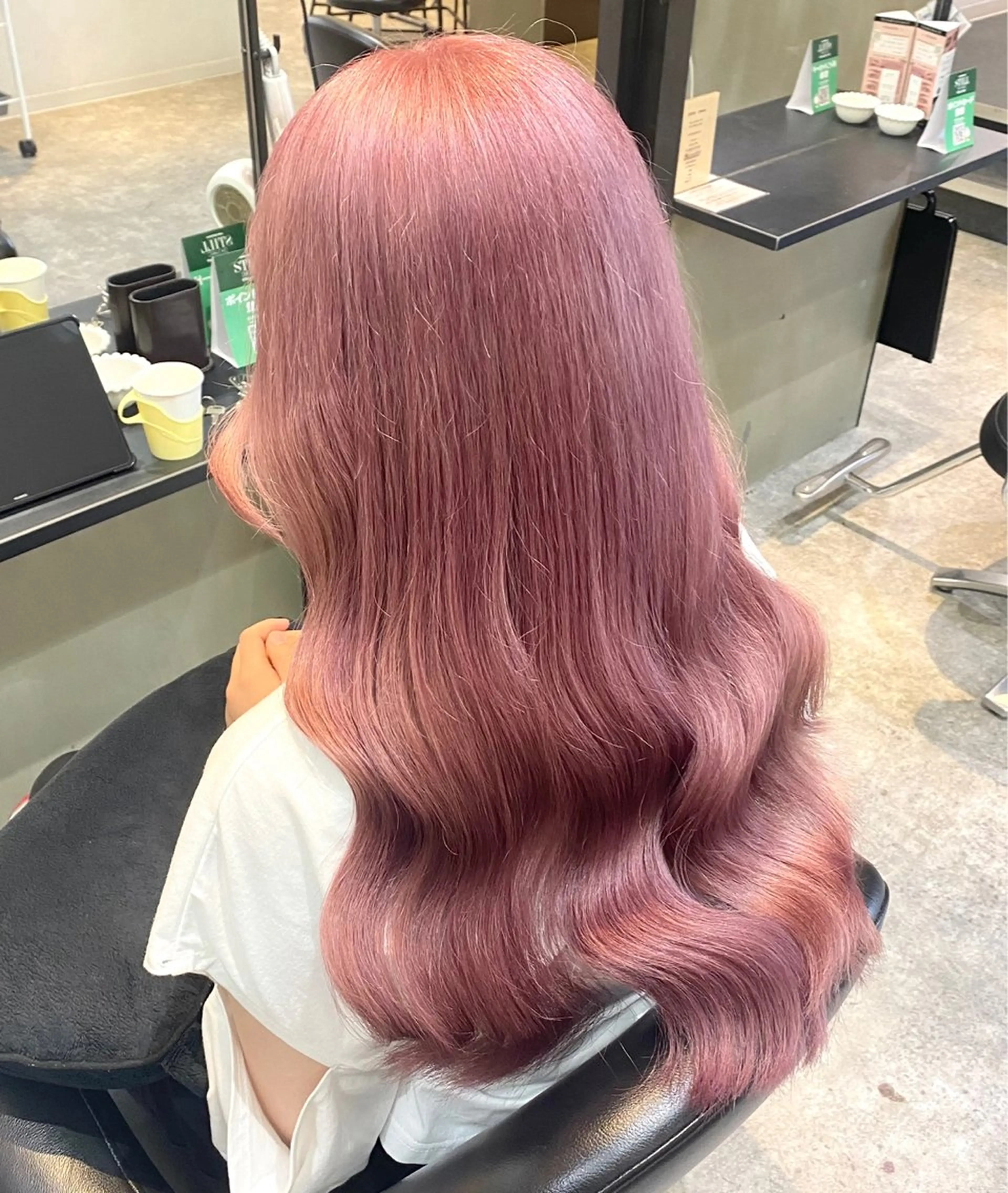 ロング カラー 韓国ヘア/艶髪🎀 宮川みほのヘアスタイル