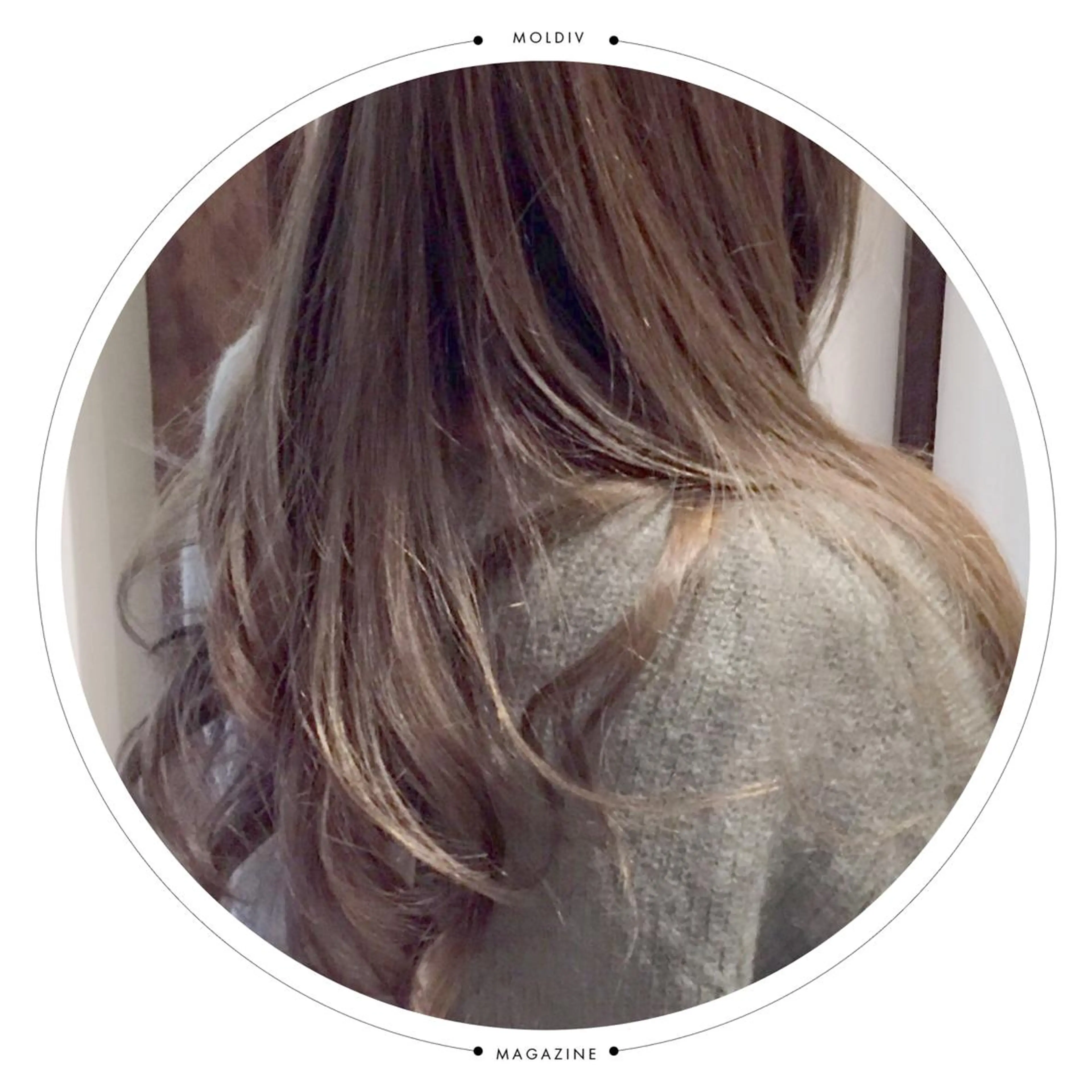 ロング カラー グラデーションカラー ネイビーカラー ✨縮毛矯正✨髪質改善 ナカシマ ユミのヘアスタイル