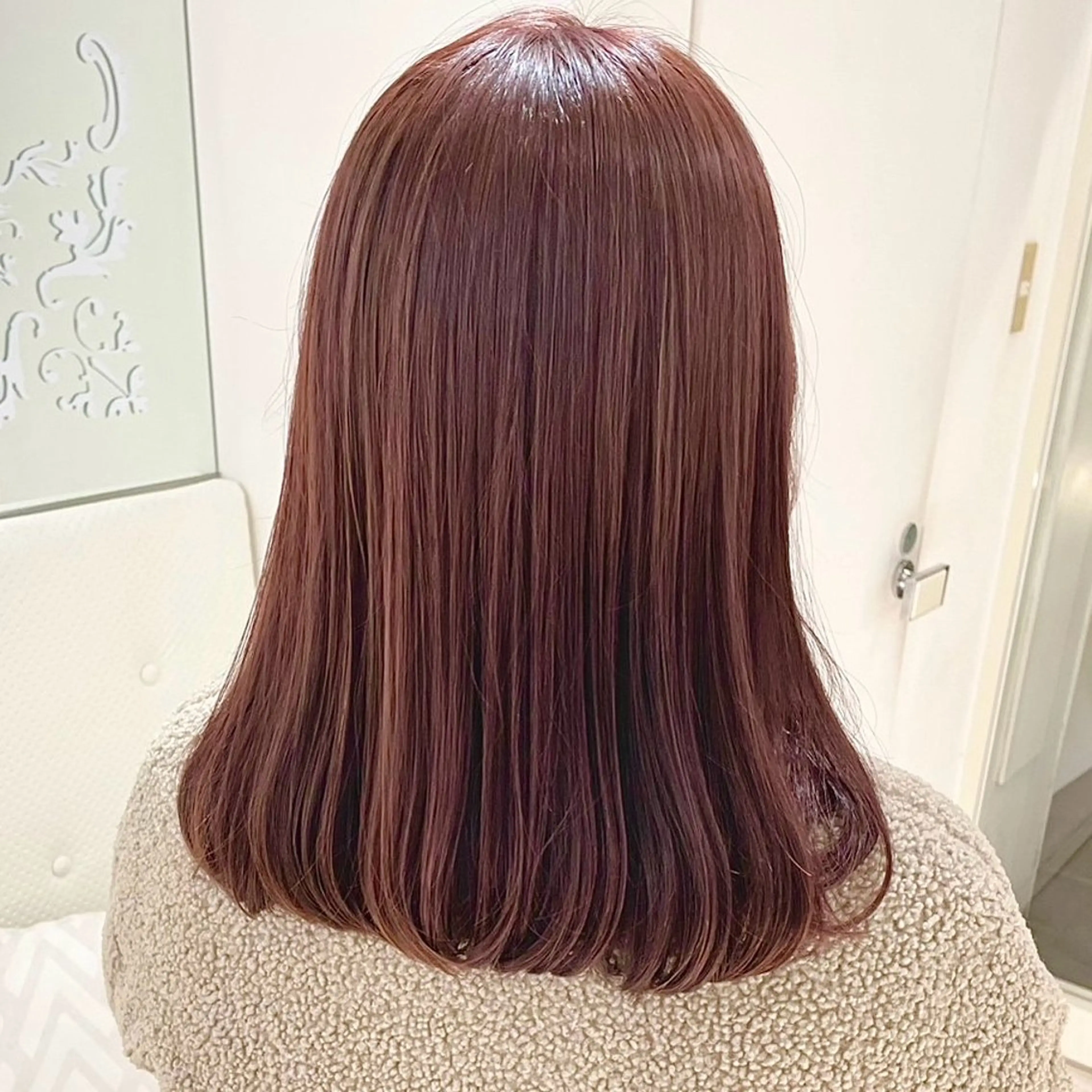 ミディアム カラー ヘアカラー ParveMix￤ 大賀さつき🍨🤍のヘアスタイル