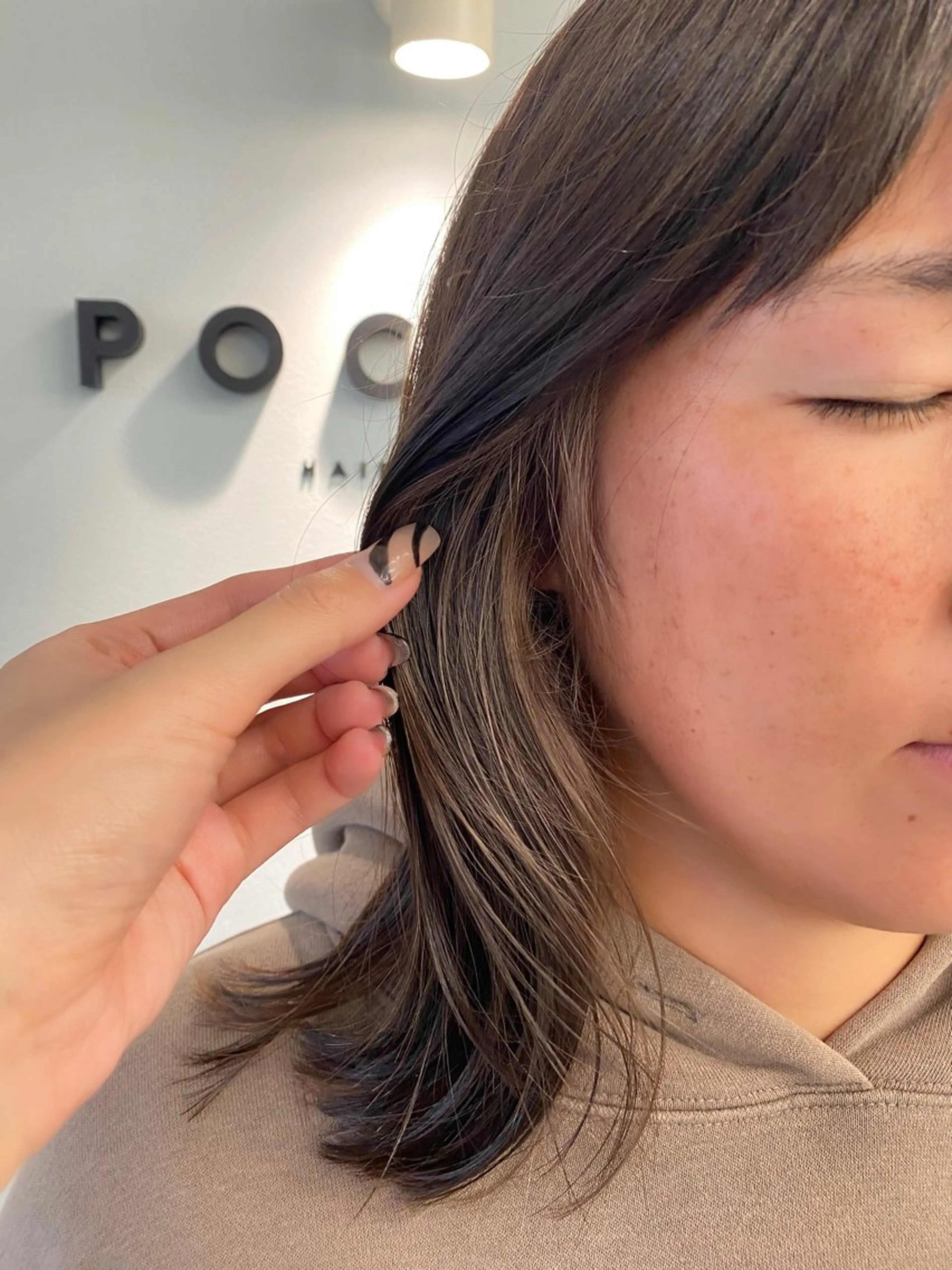 ミディアム POCKET  いわき店所属・諸橋 美波のヘアスタイル