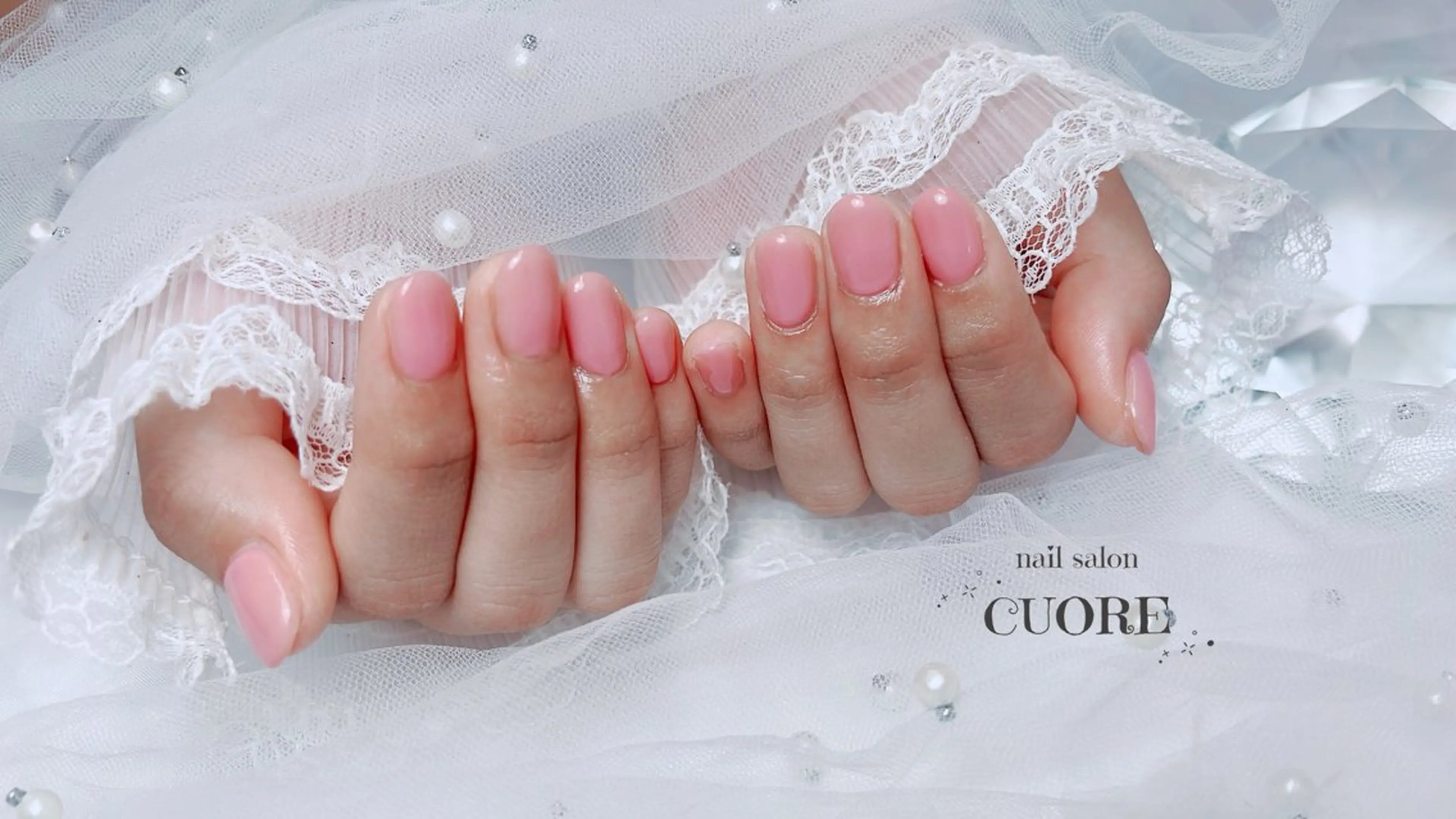 ネイル オフィスネイル ワンカラーネイル シンプルネイル ハンドネイル CUORE____nail所属・nail salon CUOREのネイルデザイン