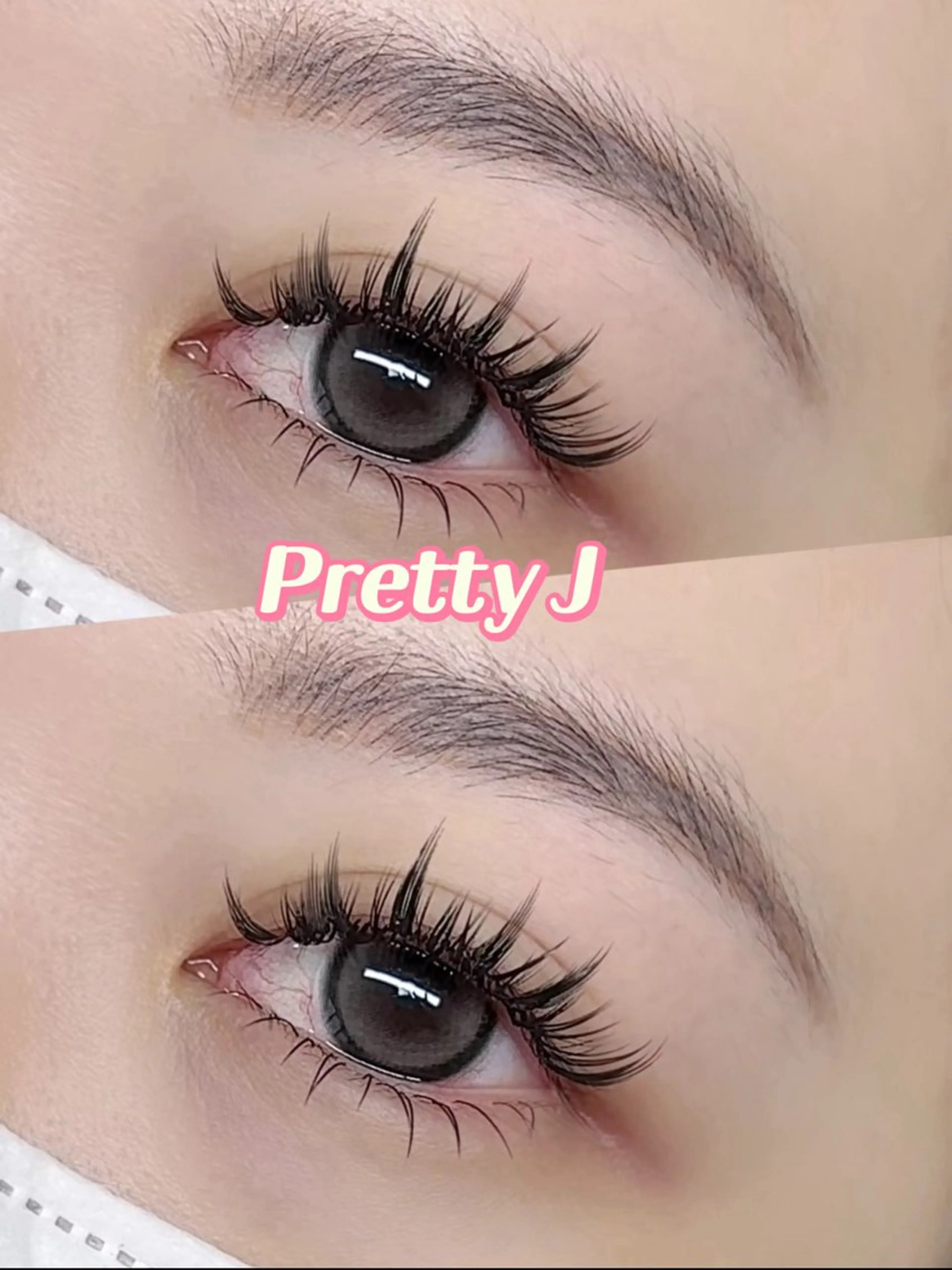 ins大人気ワンホンマツエク‼️漫画マツエク上下（上600本まで、下30本まで）新規オフ無料の写真